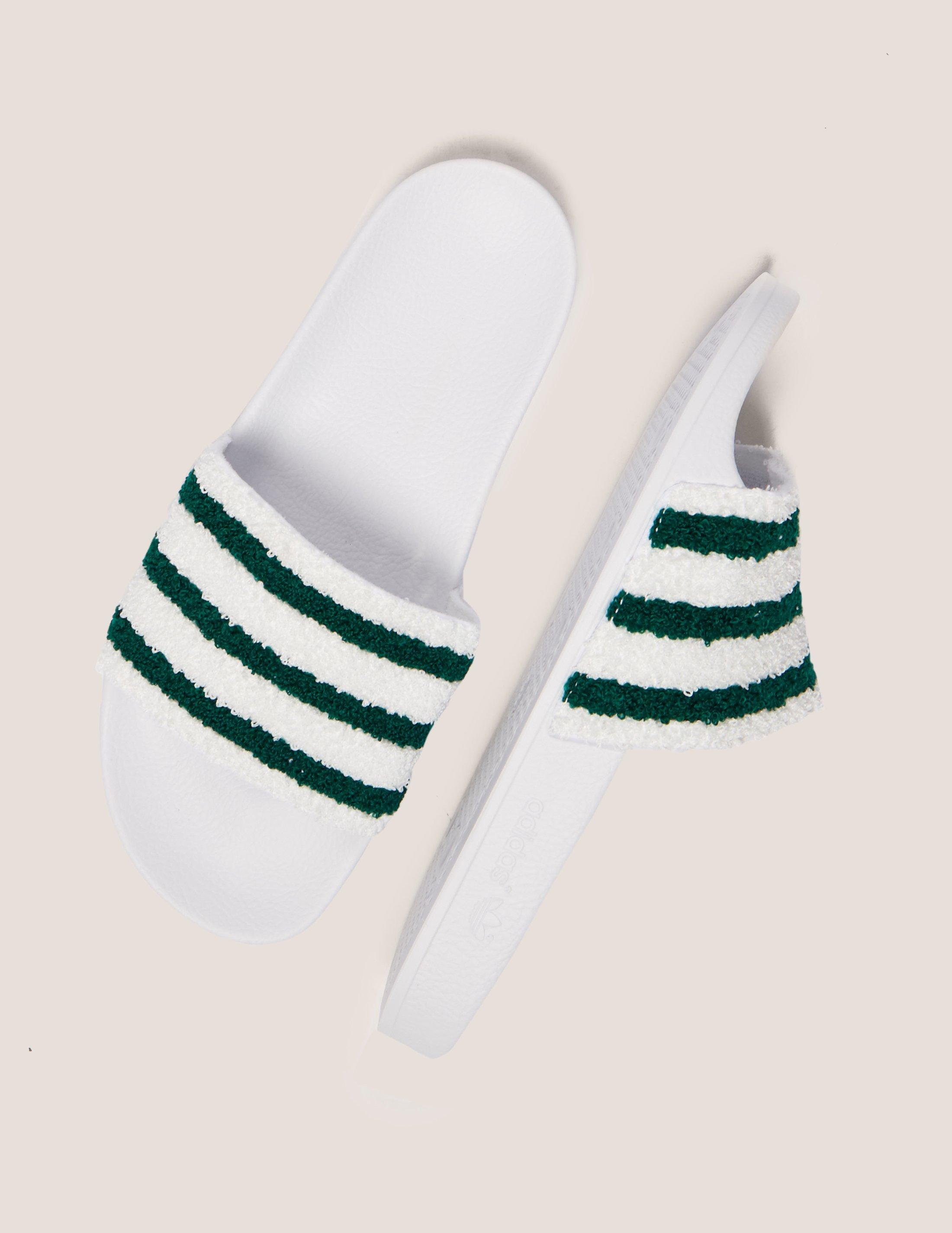 adidas towelling slides