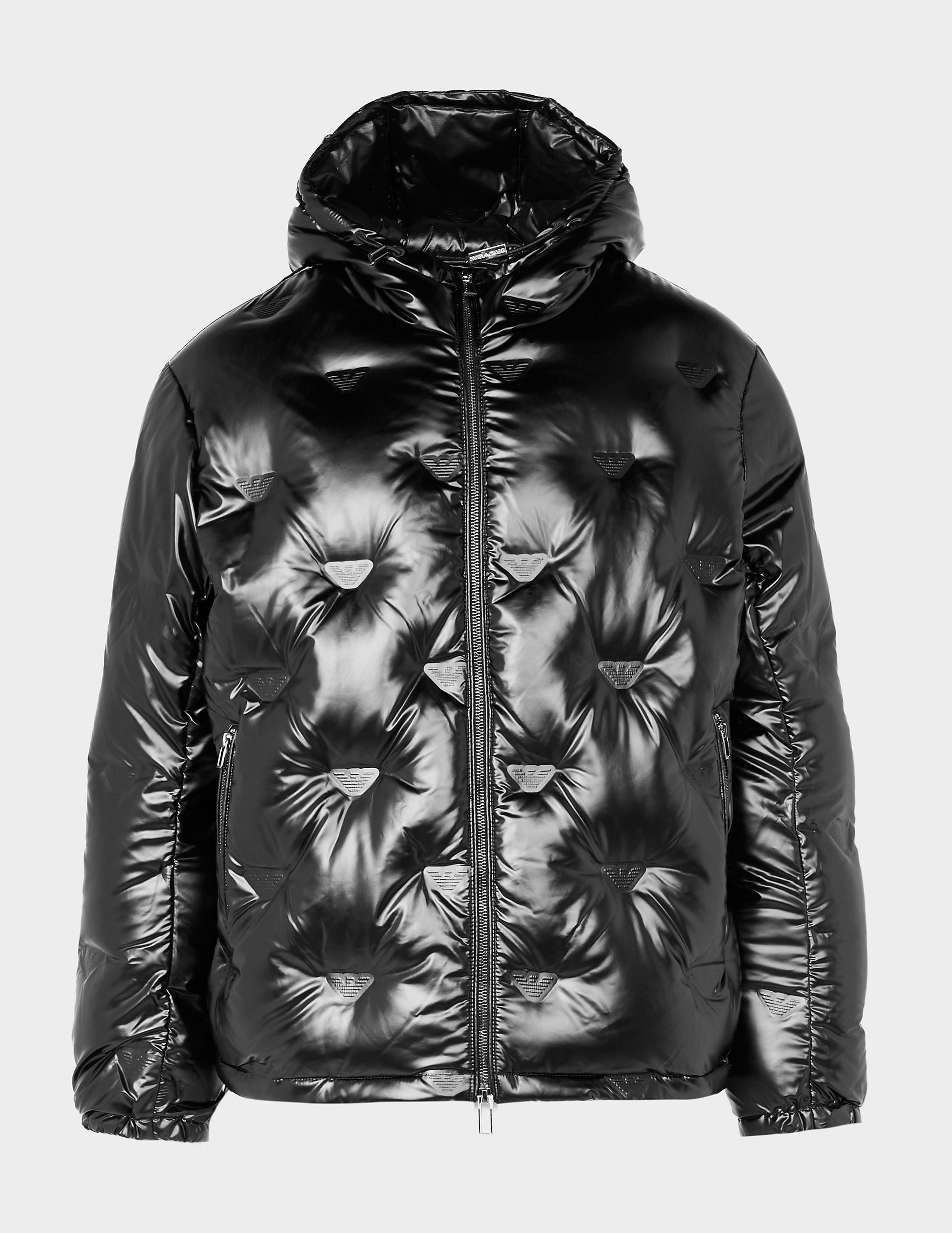 Eagle Quilted Hooded Jacket 