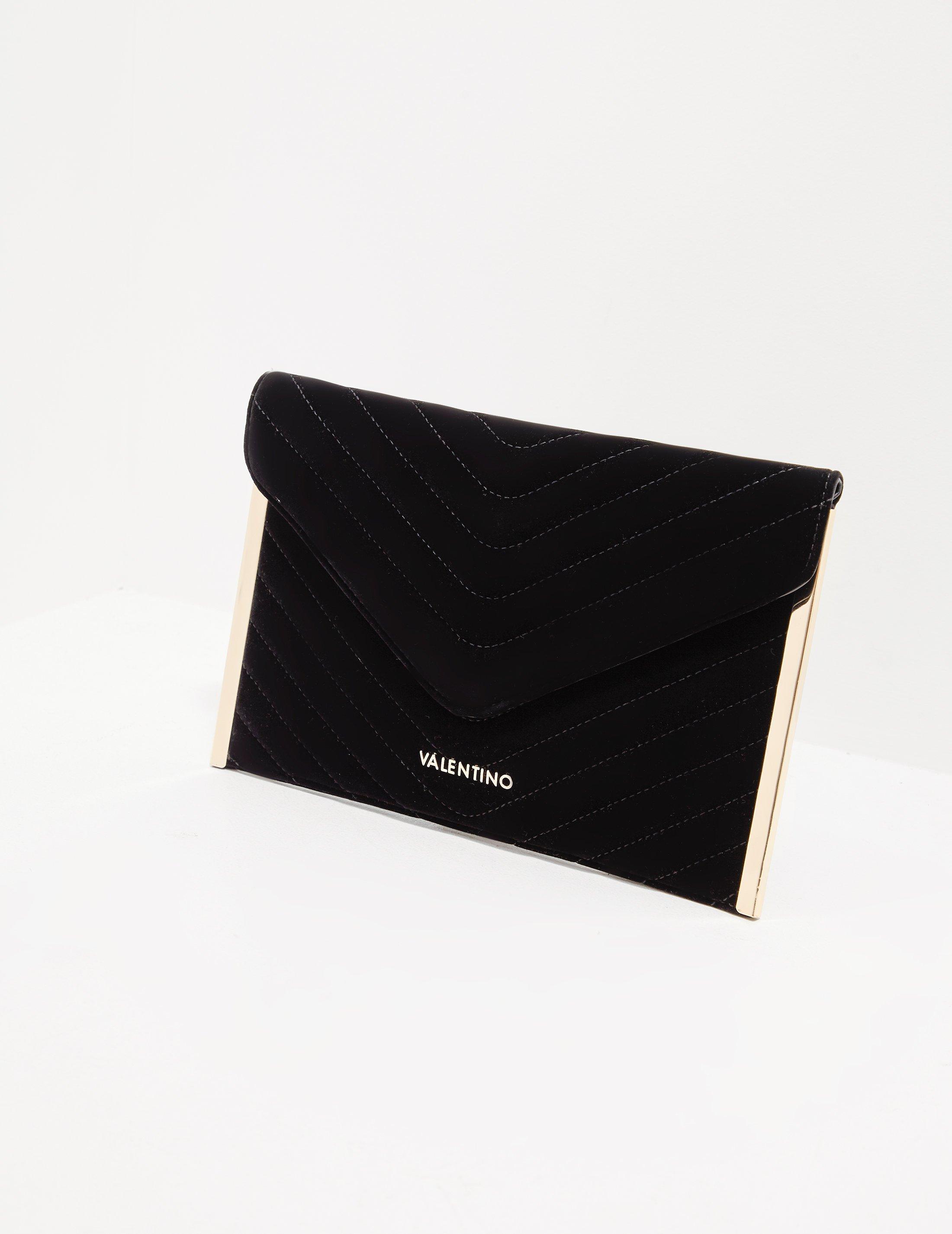 Valentino By Mario Valentino Synthetic Carillon Envelope Bag Black | Lyst  Canada