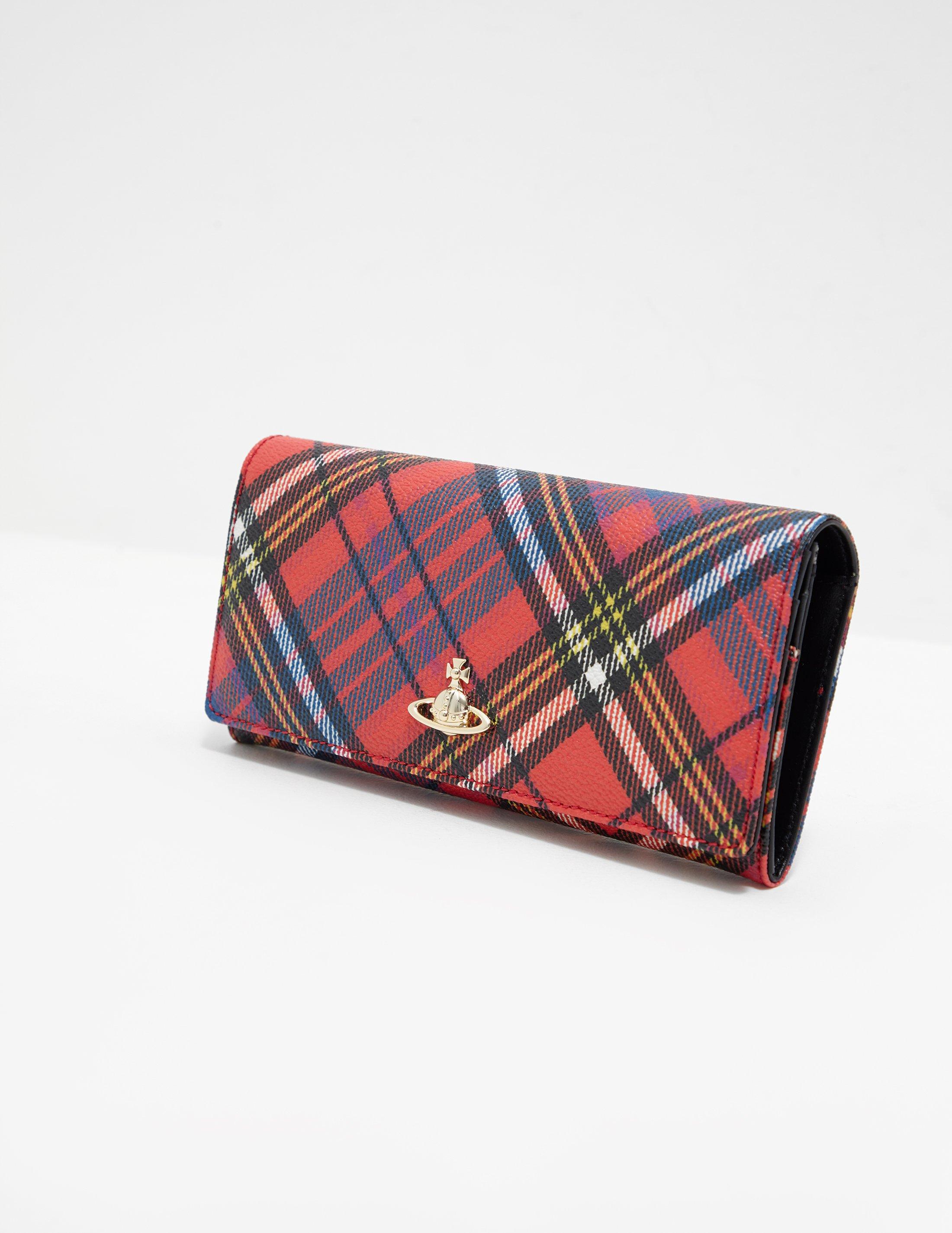 vivienne westwood tartan purse