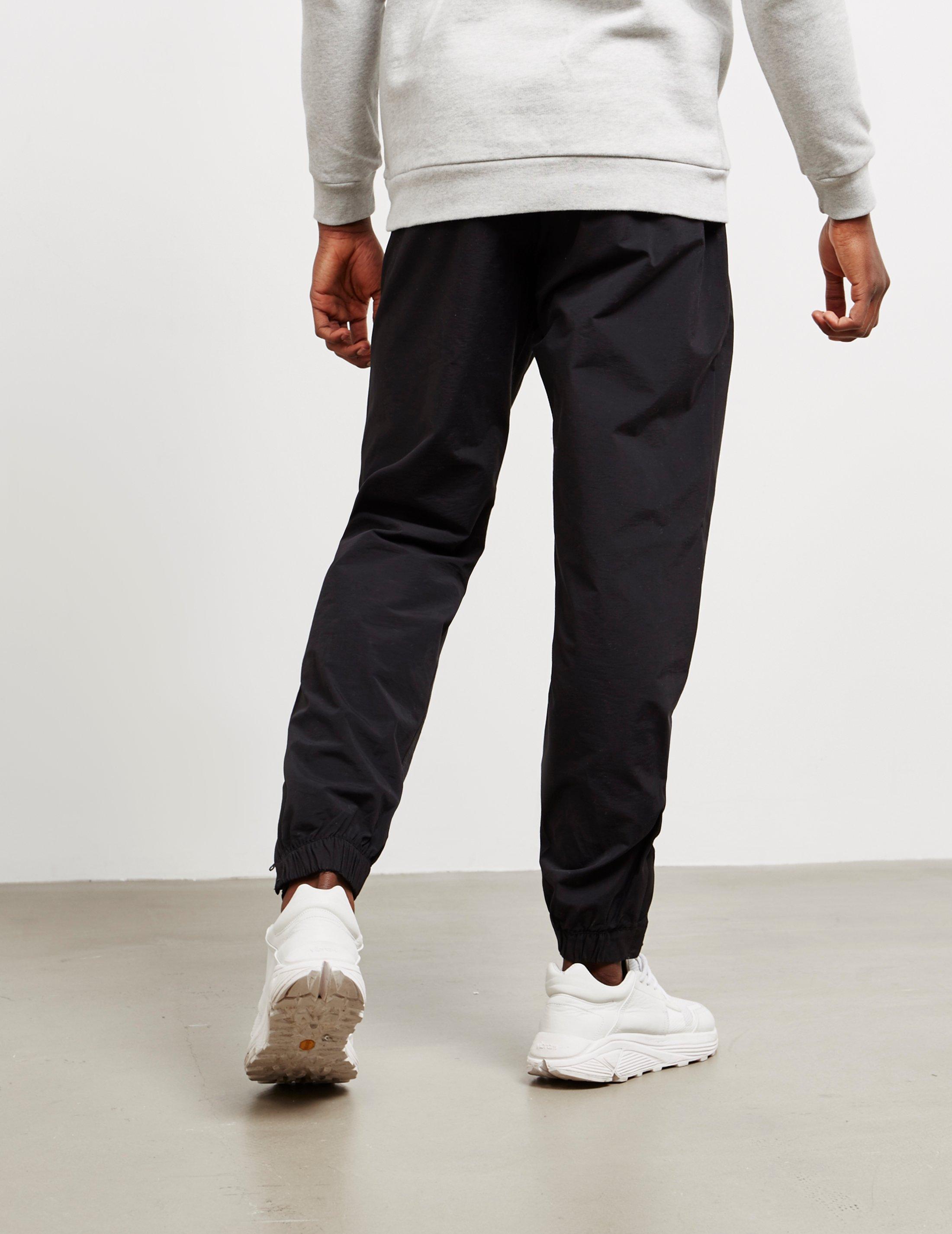 nylon cuffed track pants