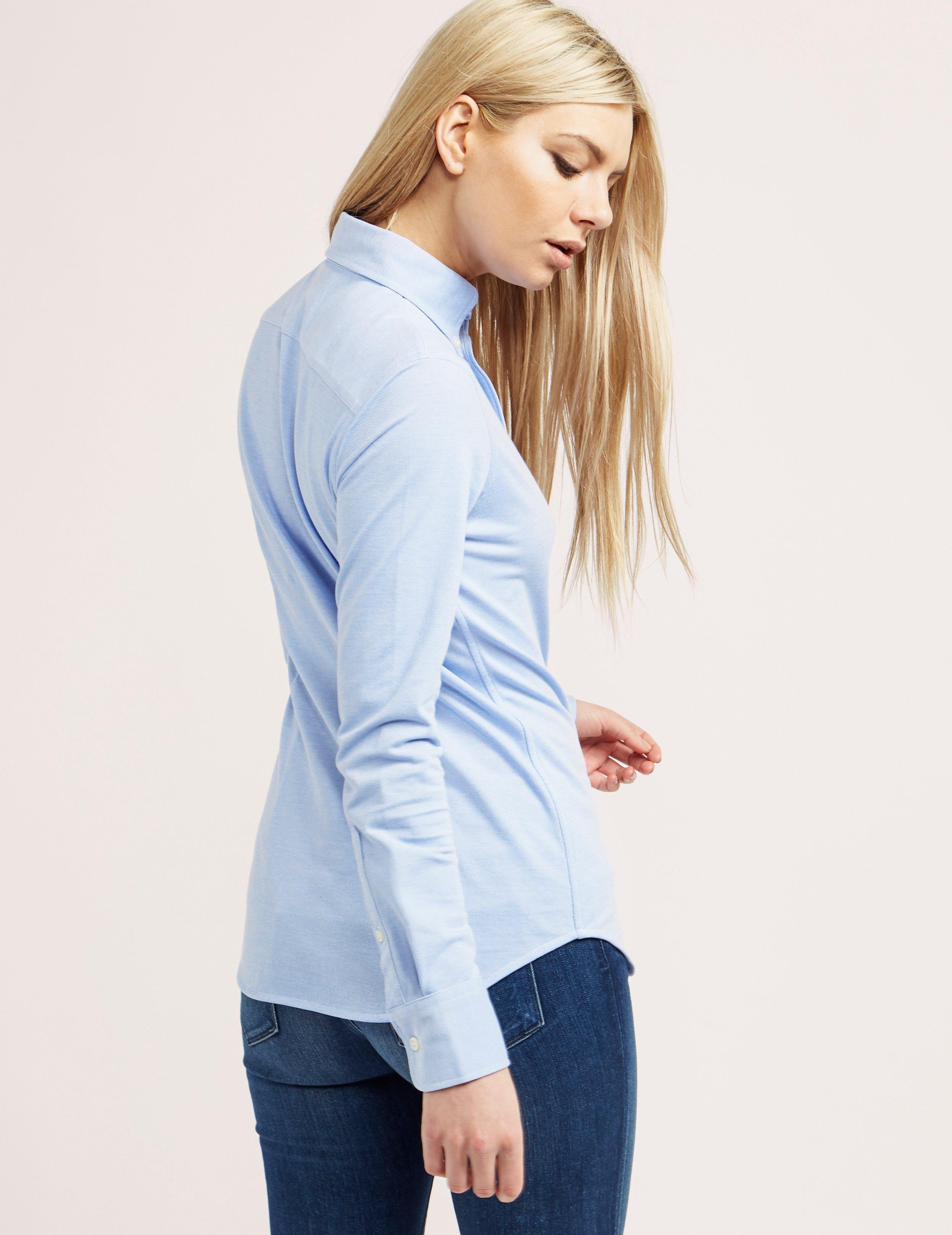 Polo Ralph Lauren Cotton Oxford Shirt Blue | Lyst