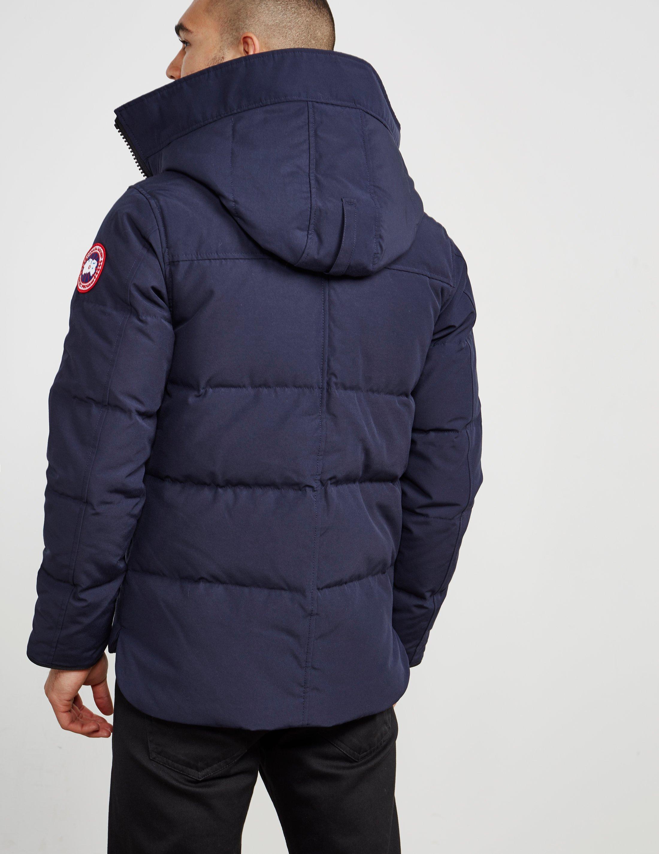 Canada Goose Goose Macmillan Padded Parka Jacket Blue for Men - Lyst