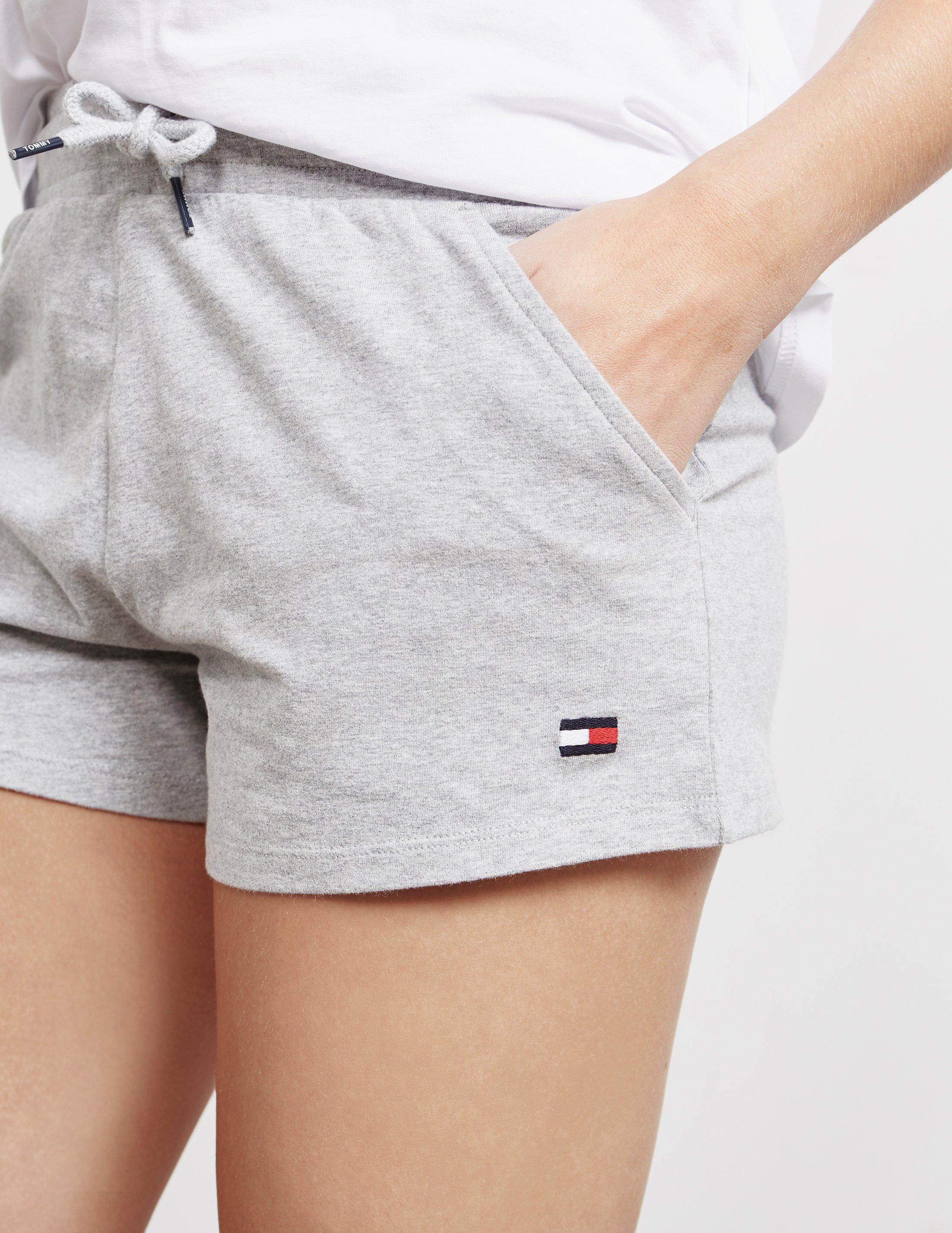 tommy hilfiger grey shorts womens