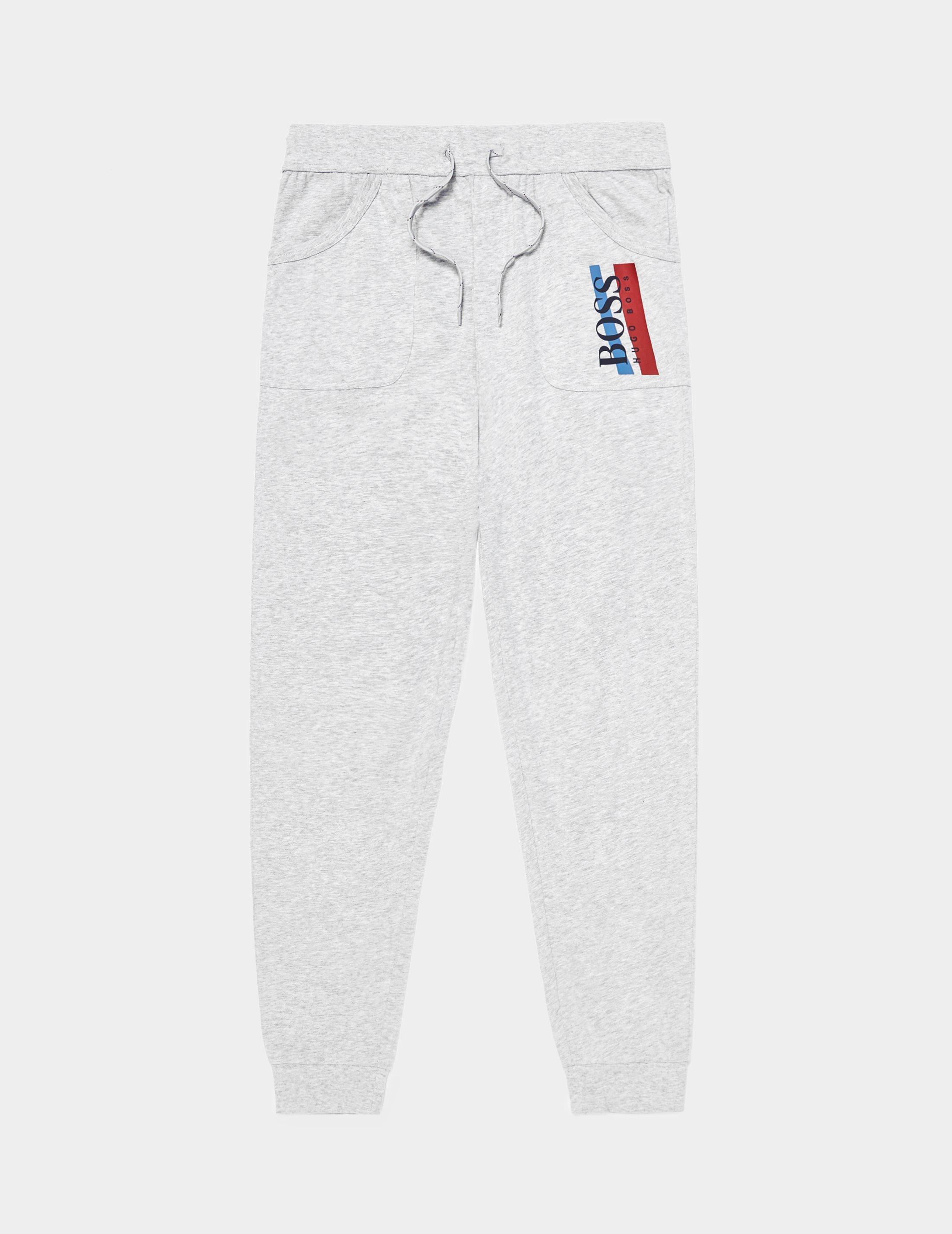 boss authentic cuffed fleece pants