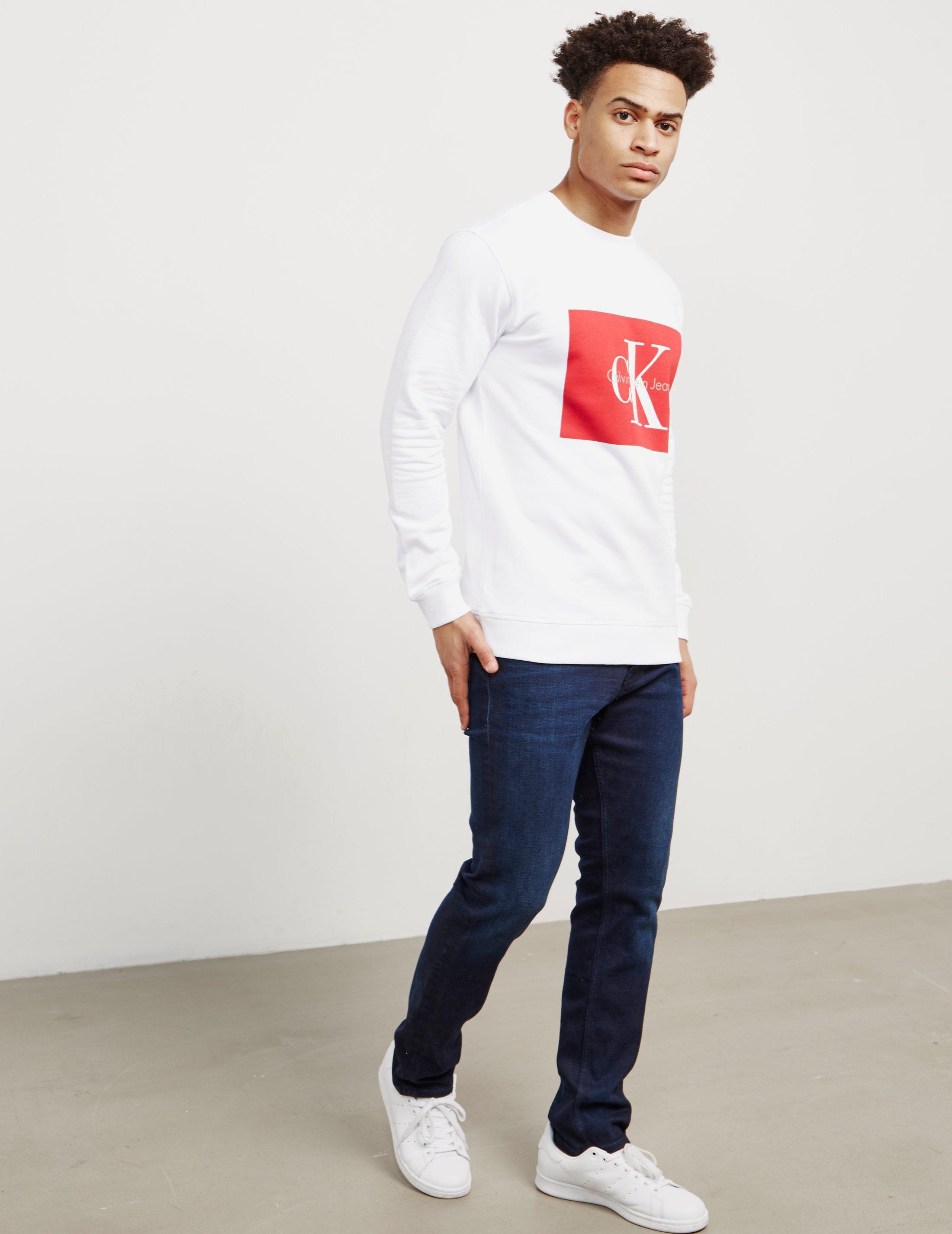 calvin klein crew neck mens