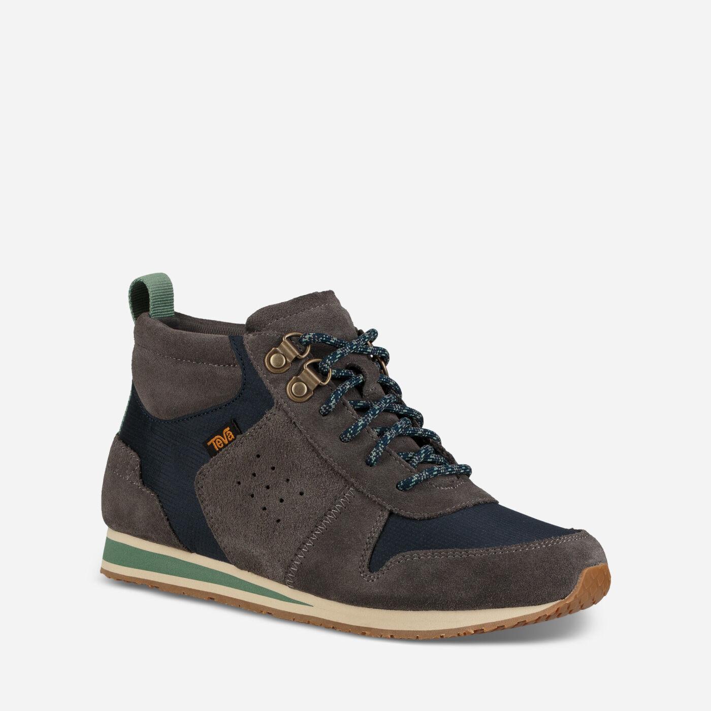 Teva Leather Highside '84 Mid in Gray - Lyst