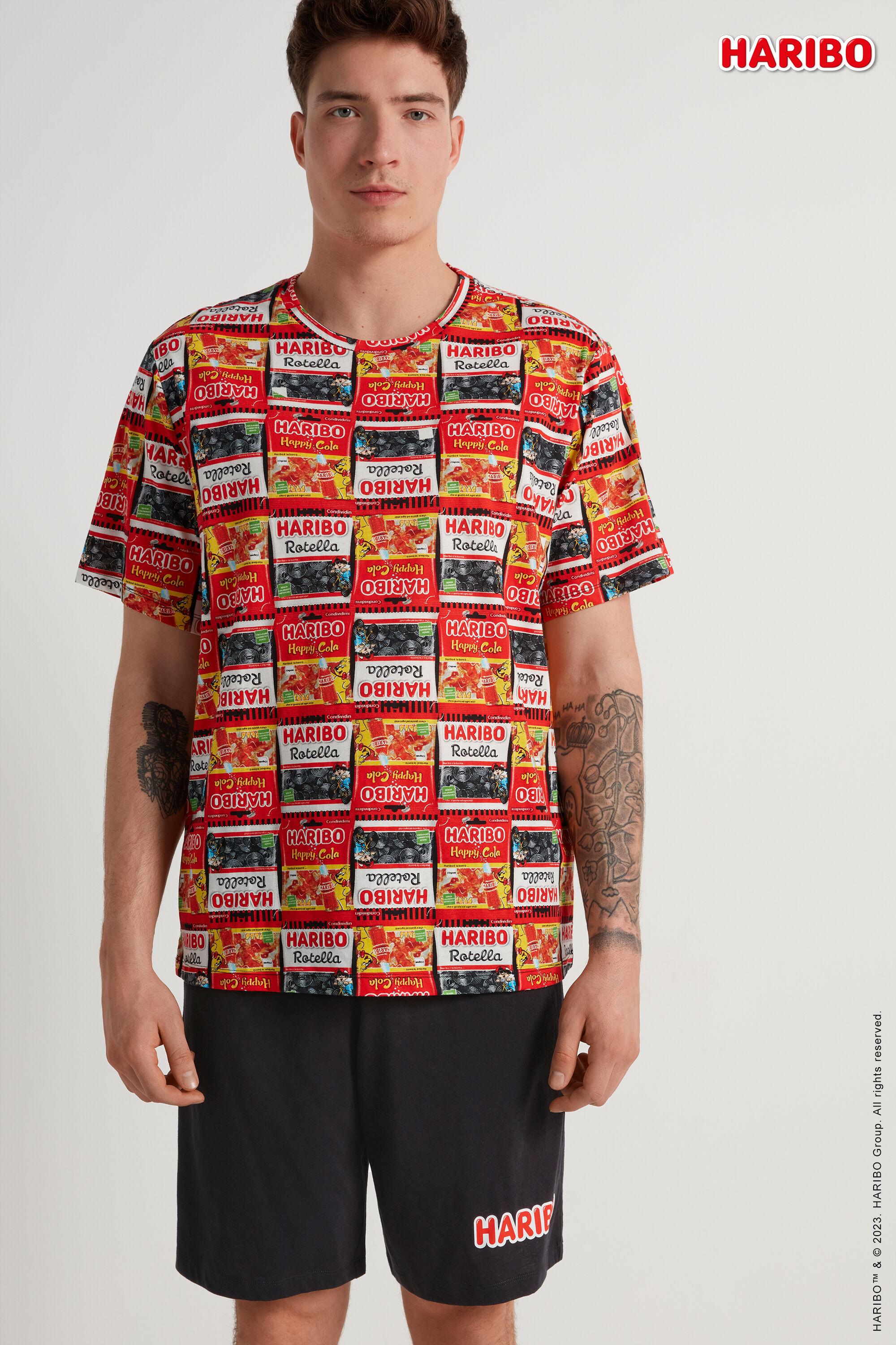 Pijama Corto de Algodón con Paquetes de Haribo Tezenis de hombre de color  Rojo | Lyst