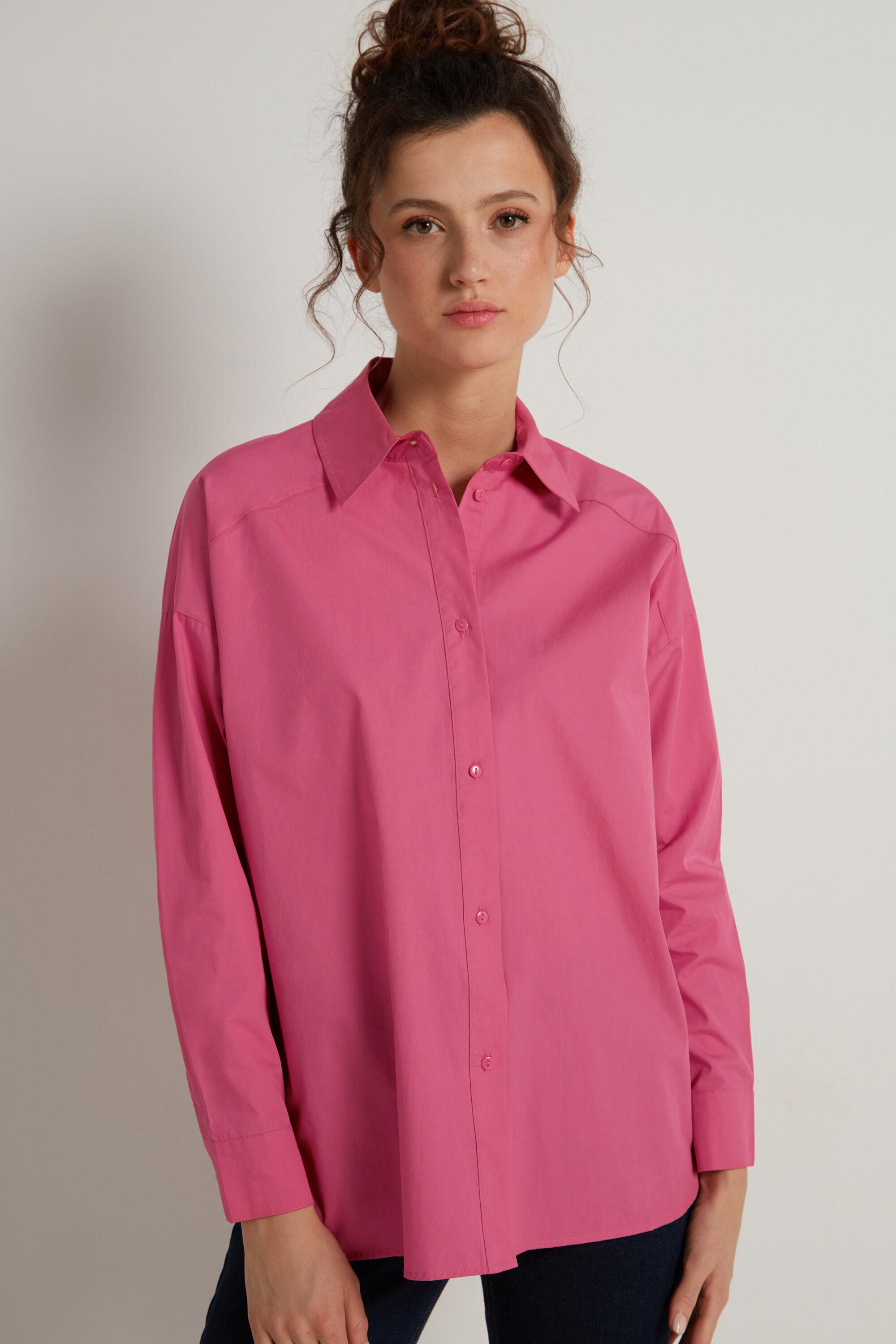 Camicia Lunga in Tela di Cotone di Tezenis in Rosa | Lyst