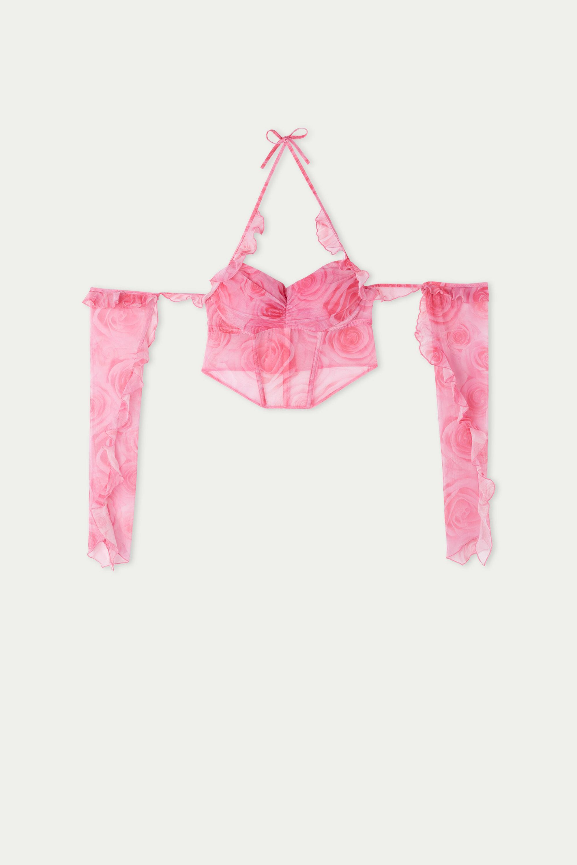 Reggiseno Bra Top Fascia Romantic Roses di Tezenis in Rosa | Lyst