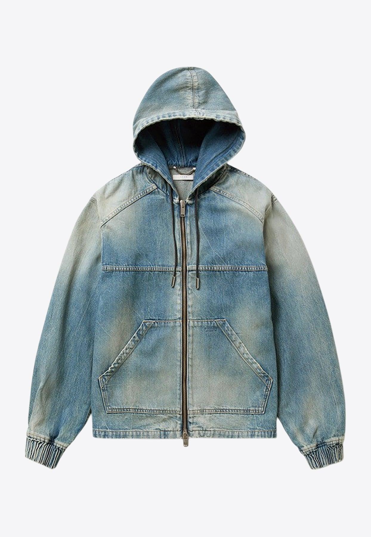 ジャケット 1989 STUDIO Dark blue short trench jacket 21294545_51303840_1000.jpg