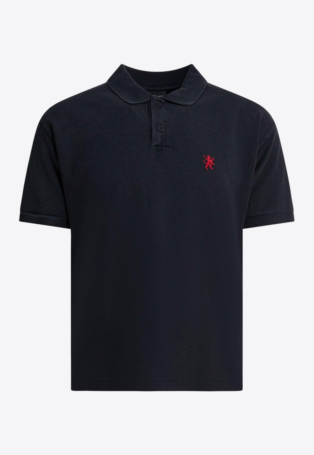 Balenciaga Polo Shirts in Black for Men | Lyst