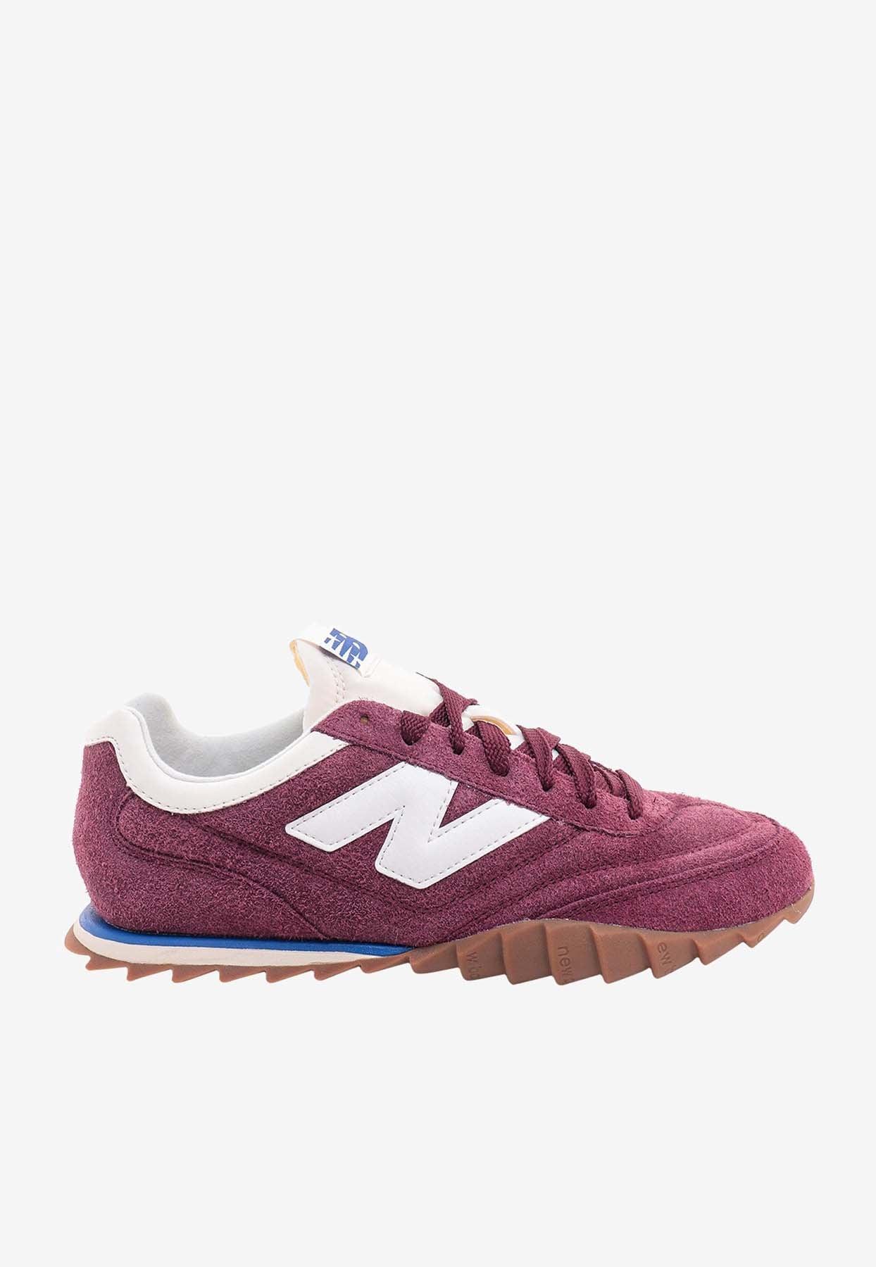 New balance 410 business burgundy suede and mesh sneakers