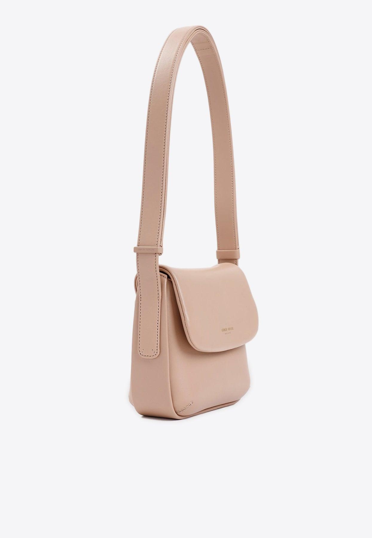 Small Satchel/Shoulder Nappa Leather Bag
