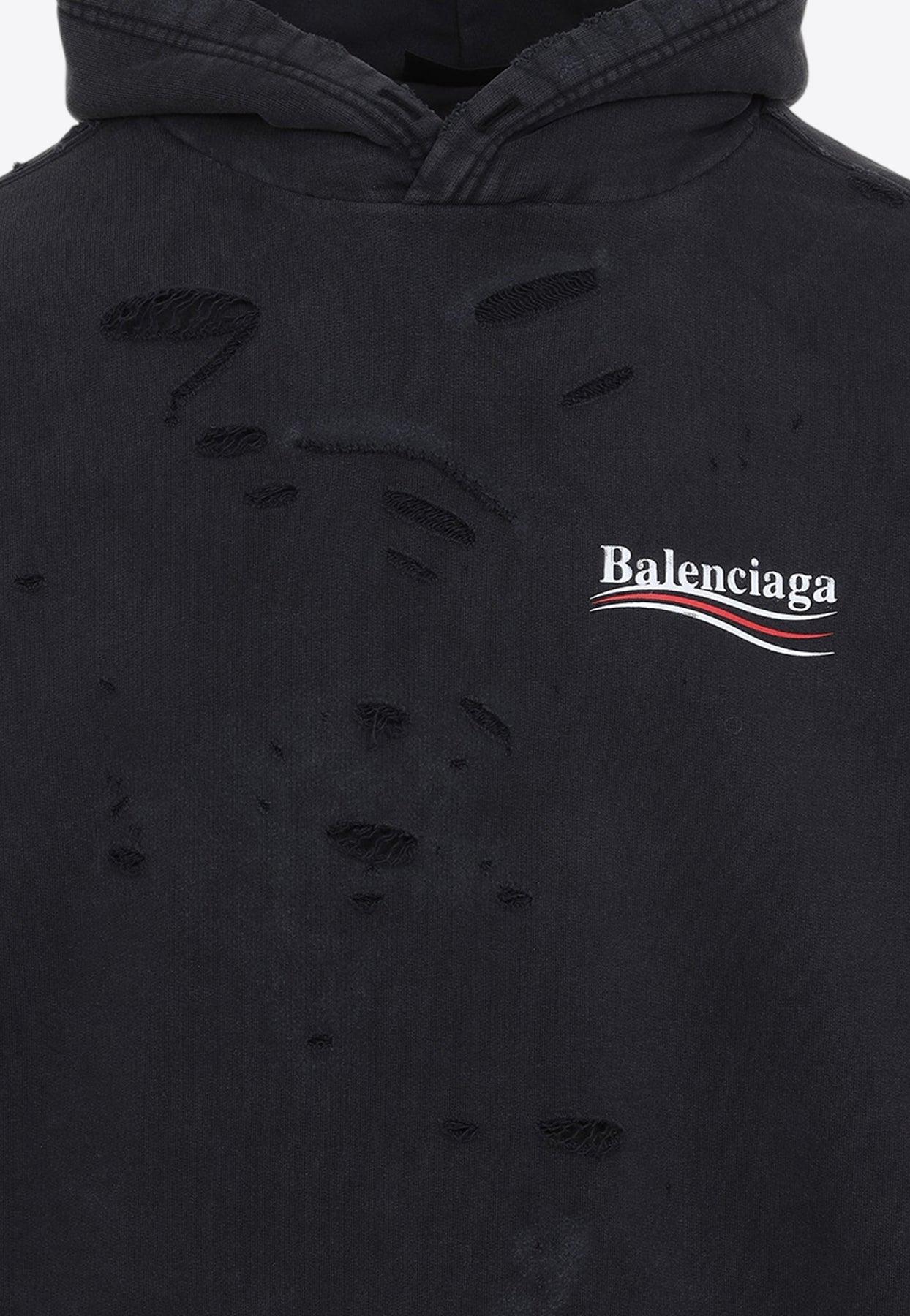 【送料&関税込】Balenciaga Destroyed Layered Hoodie 70c96377f0c40d86e78049f8fe1f48