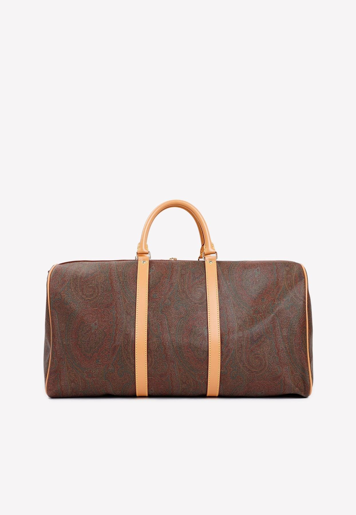ETRO paisley print holdall - Brown