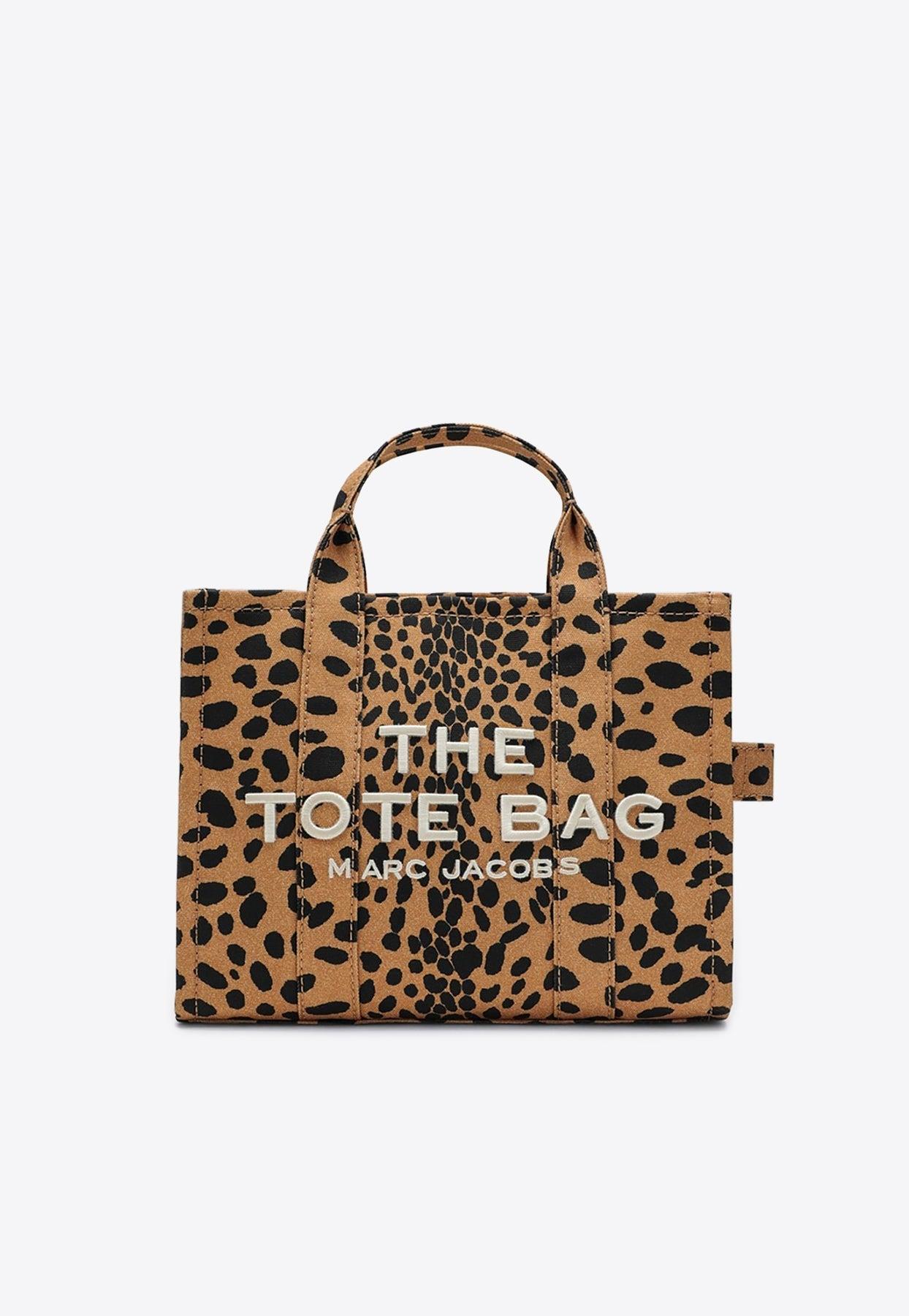 Marc Jacobs Small Cheetah Print Tote Bag in Brown | Lyst