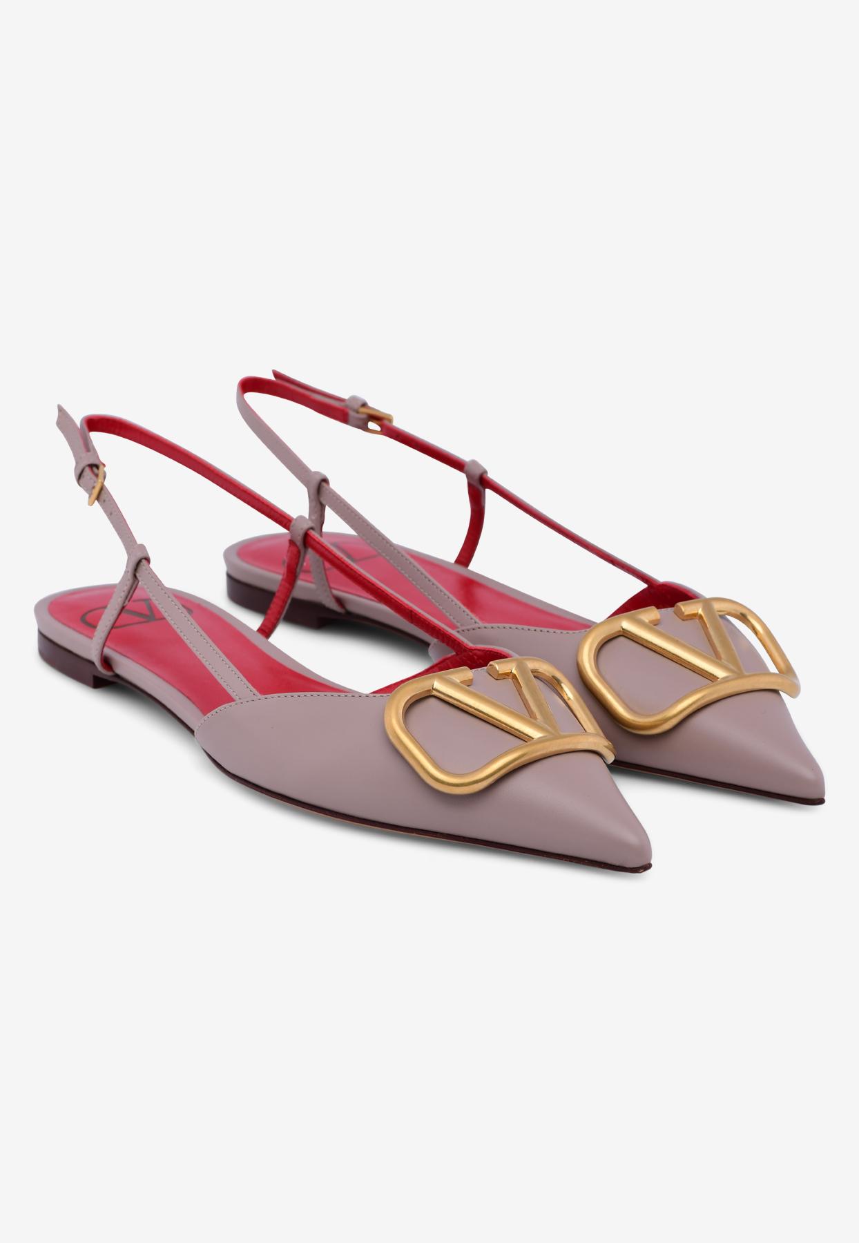 valentino slingback flat