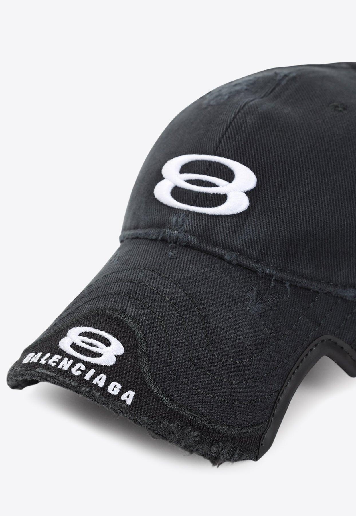 Balenciaga Double Unity Cap in Blue for Men | Lyst