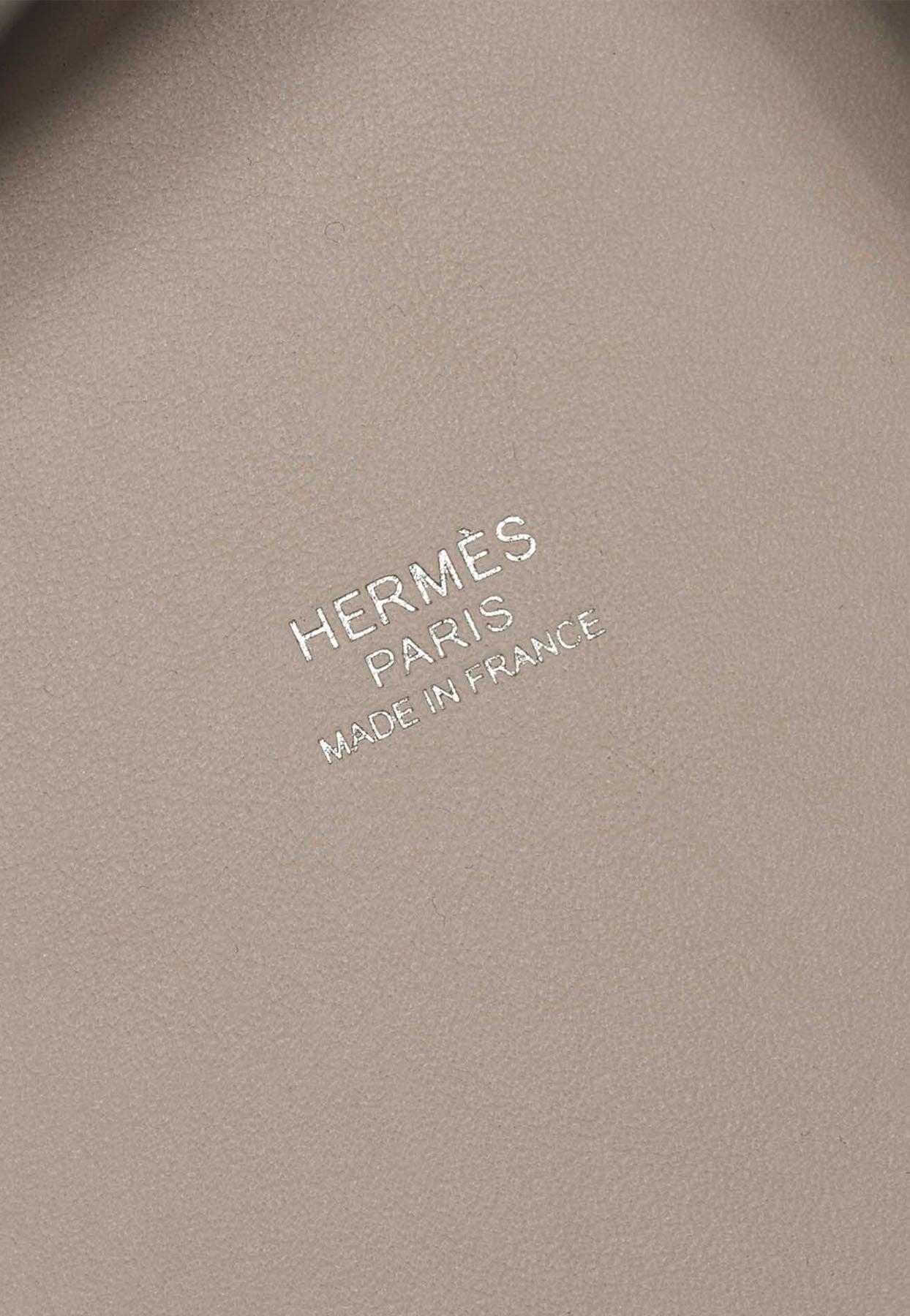 Hermès Micro Lucky Daisy Picotin 14 Swift Nata / Vert / White