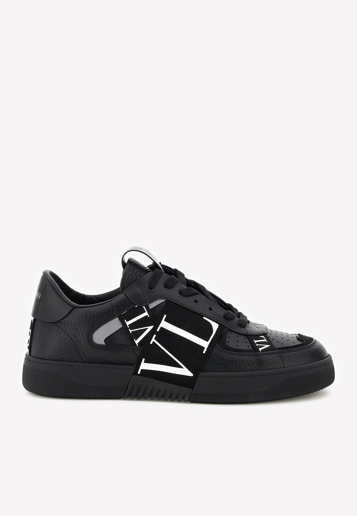 calfskin vl7n sneaker with bands