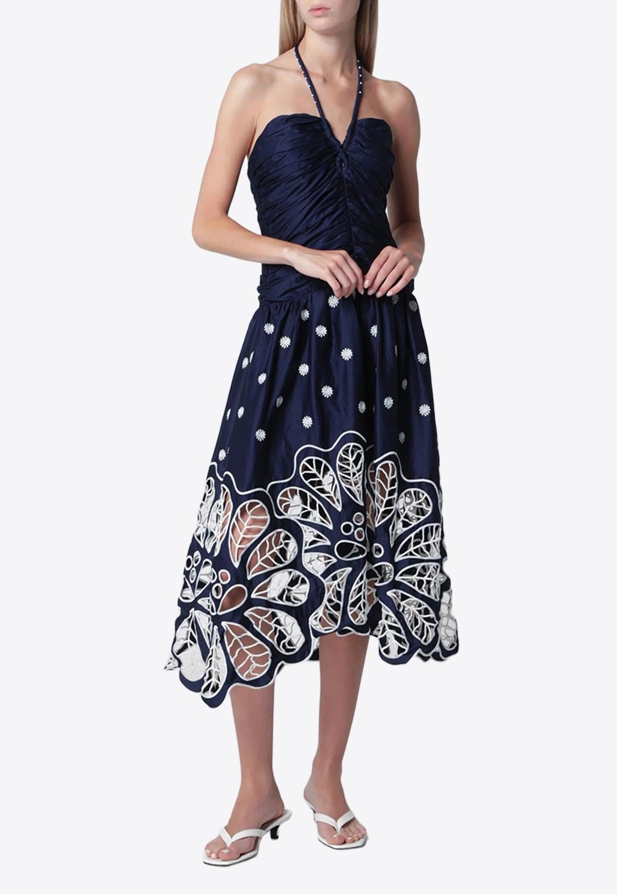farm rio flowers beach midi dress Farm Rio Flowers Beach Midi Dress
