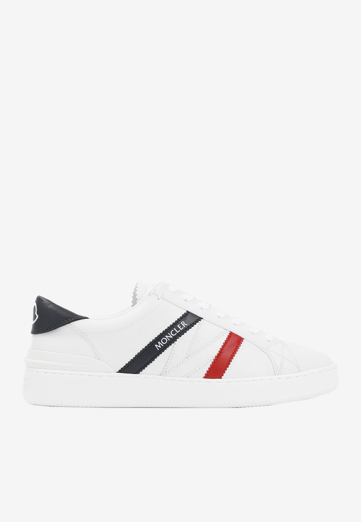 Moncler Monaco M Low-top Sneakers in White for Men | Lyst