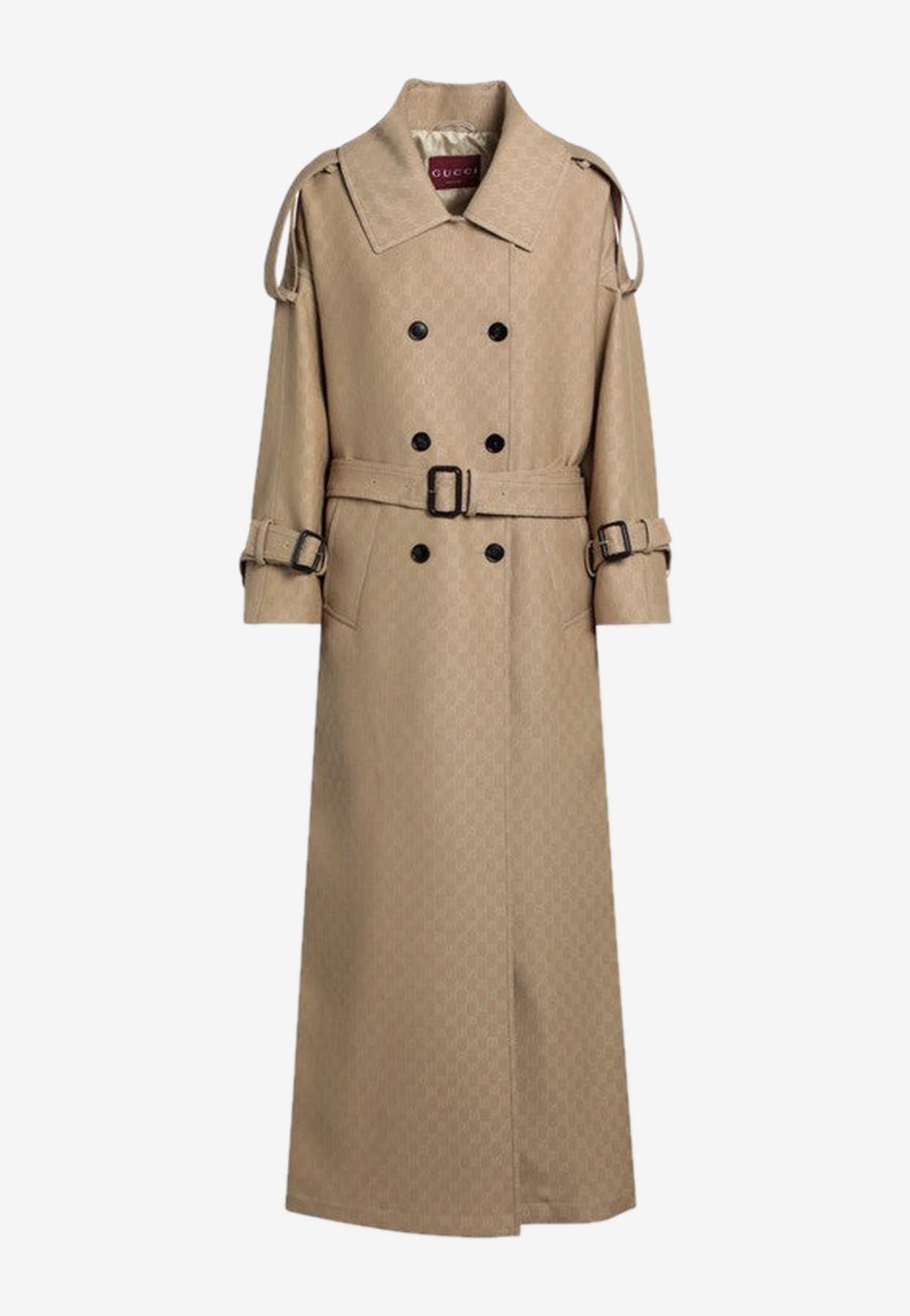 コート GUCCI ICE COTTON BLEND TRENCH COAT Gucci - Cotton trench coat Beige - The Corner