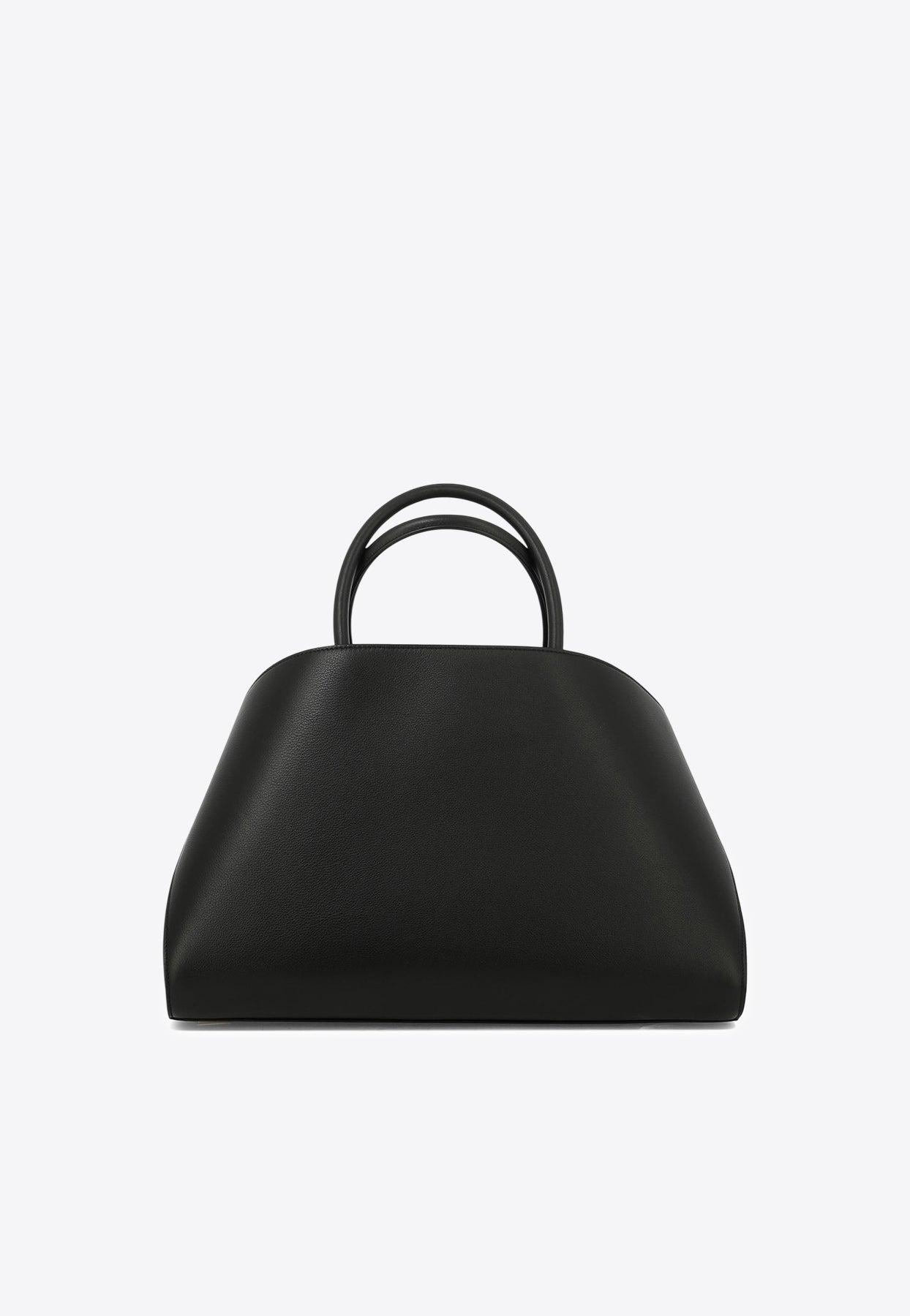FERRAGAMO ブラックレザー ハグ L トップハンドルバッグ Ferragamo Top-handle bags for Women | Online Sale up to 55