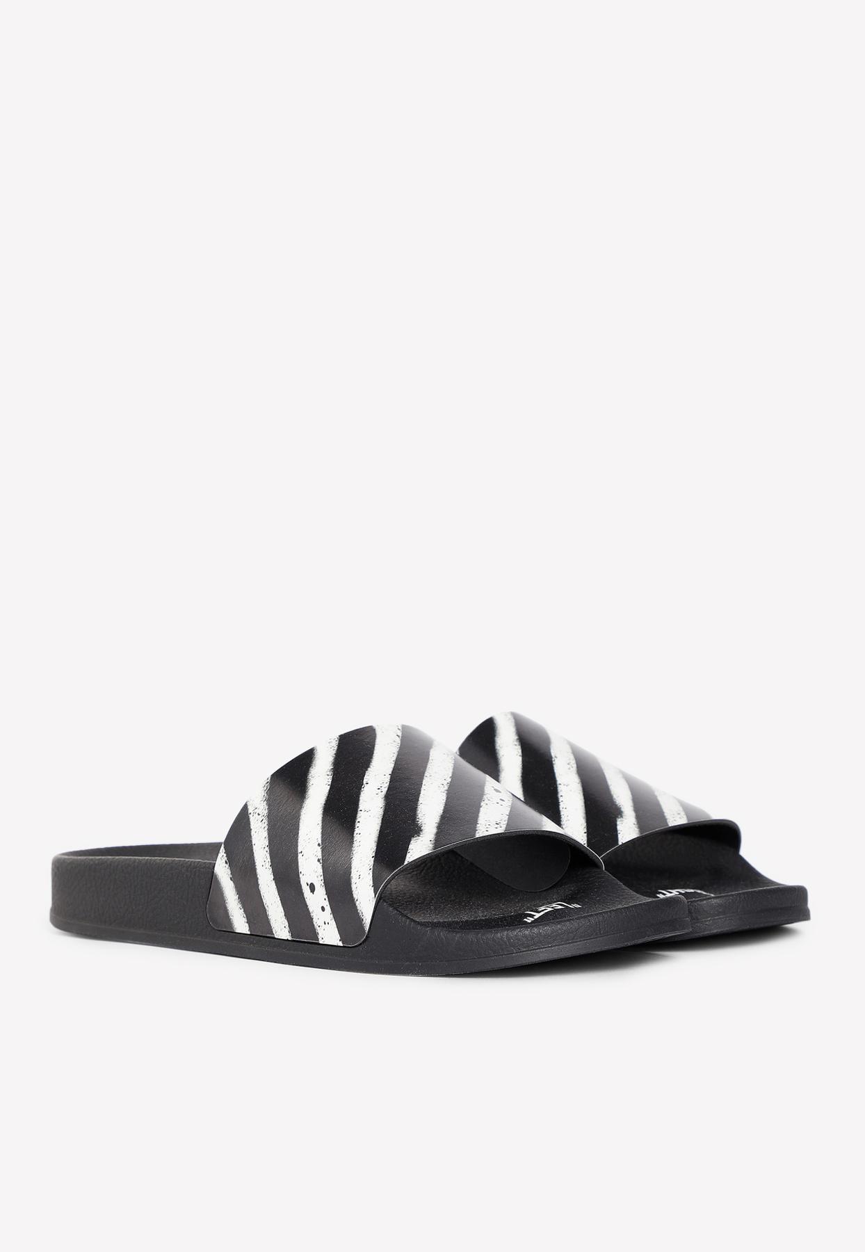 off white slides stripes