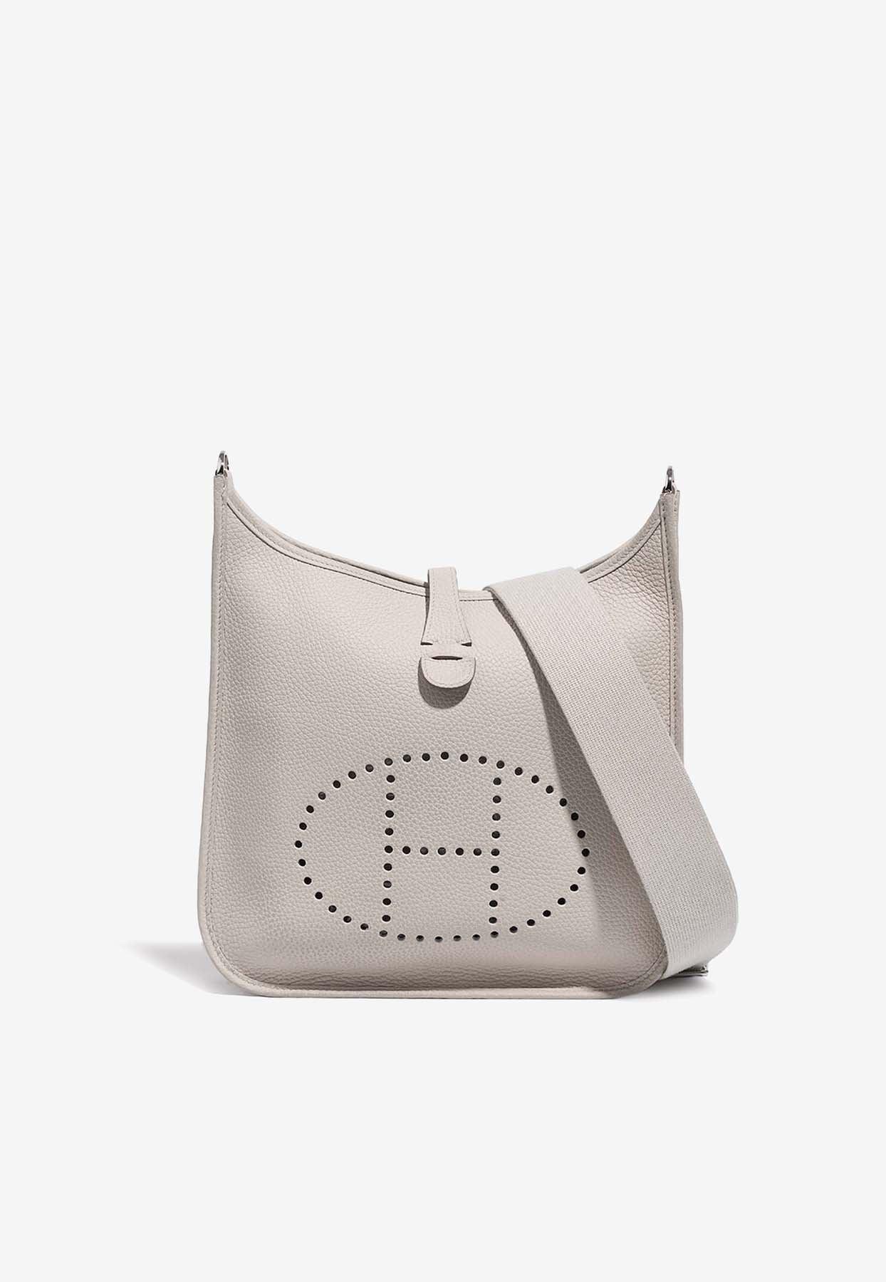Hermès Evelyne Iii 29 In Beton Taurillon Clemence With Palladium Hardware  in Natural | Lyst