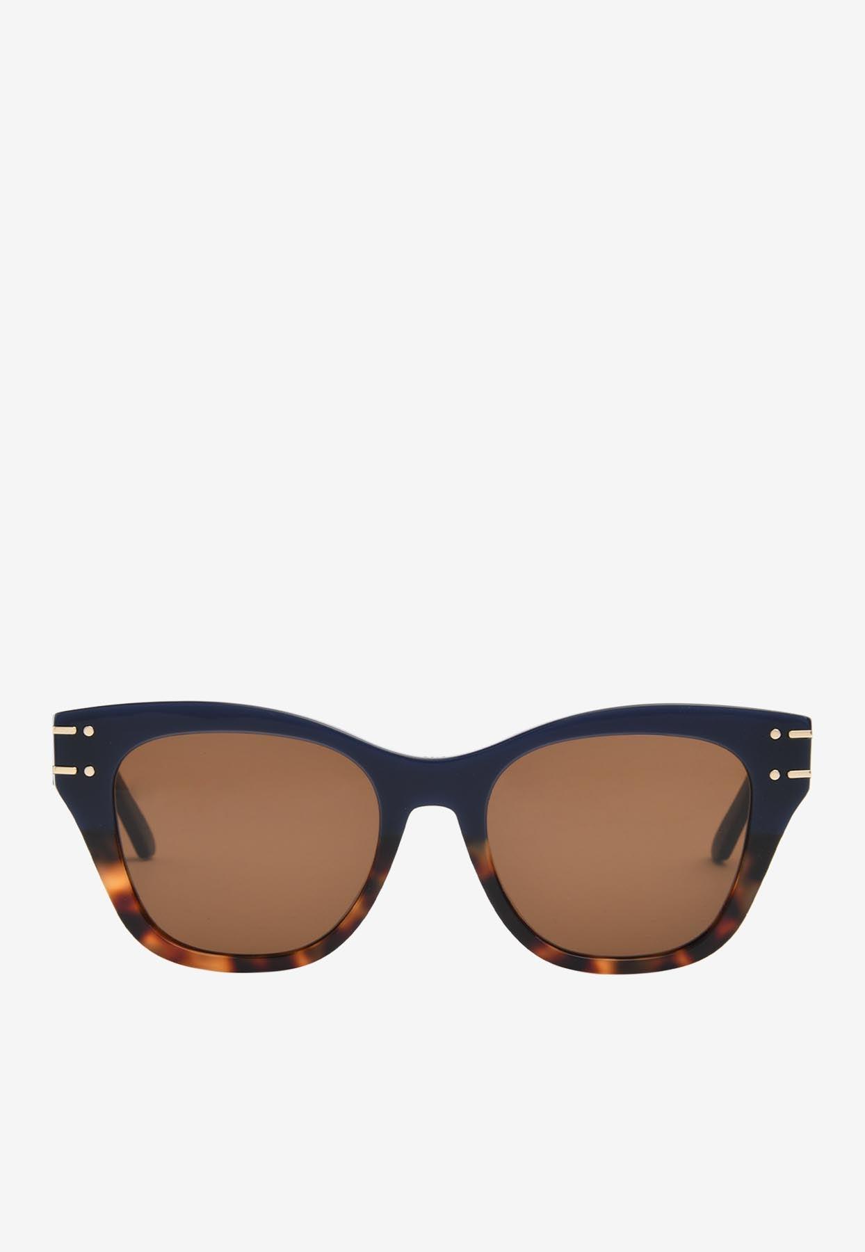 Dior Signature B4i Square Sunglasses in Brown Lyst