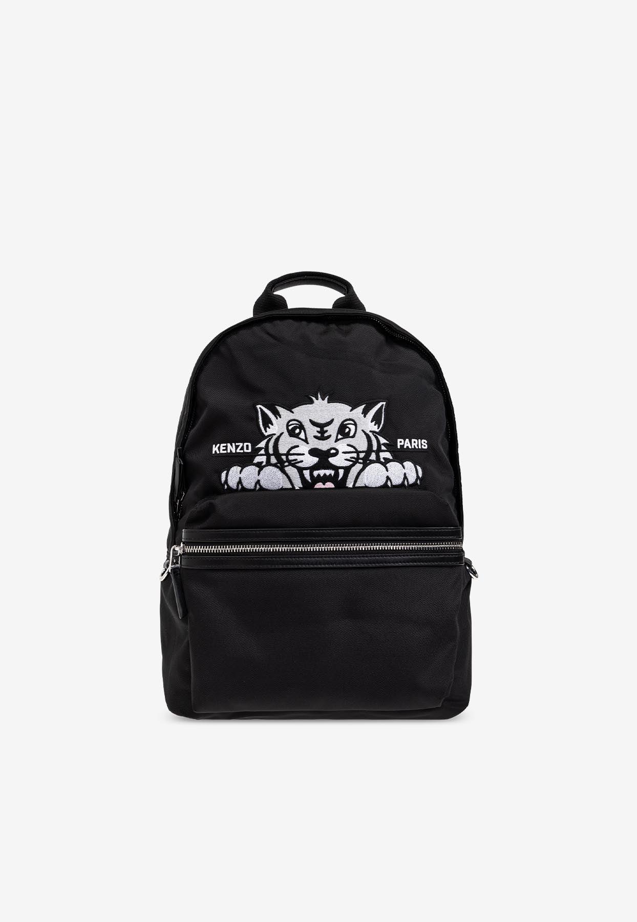 バックパック・リュック KENZO Men Backpacks FE55SA703B11 99 Black Zaini Kenzo Backpack Fe55sa703b11 of Men | Ventis