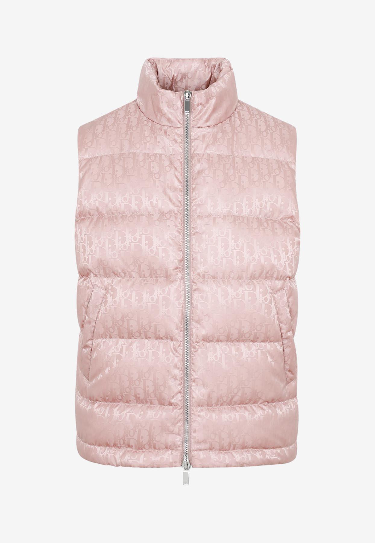 Dior Padded Vest Gilet in Pink for Men | Lyst