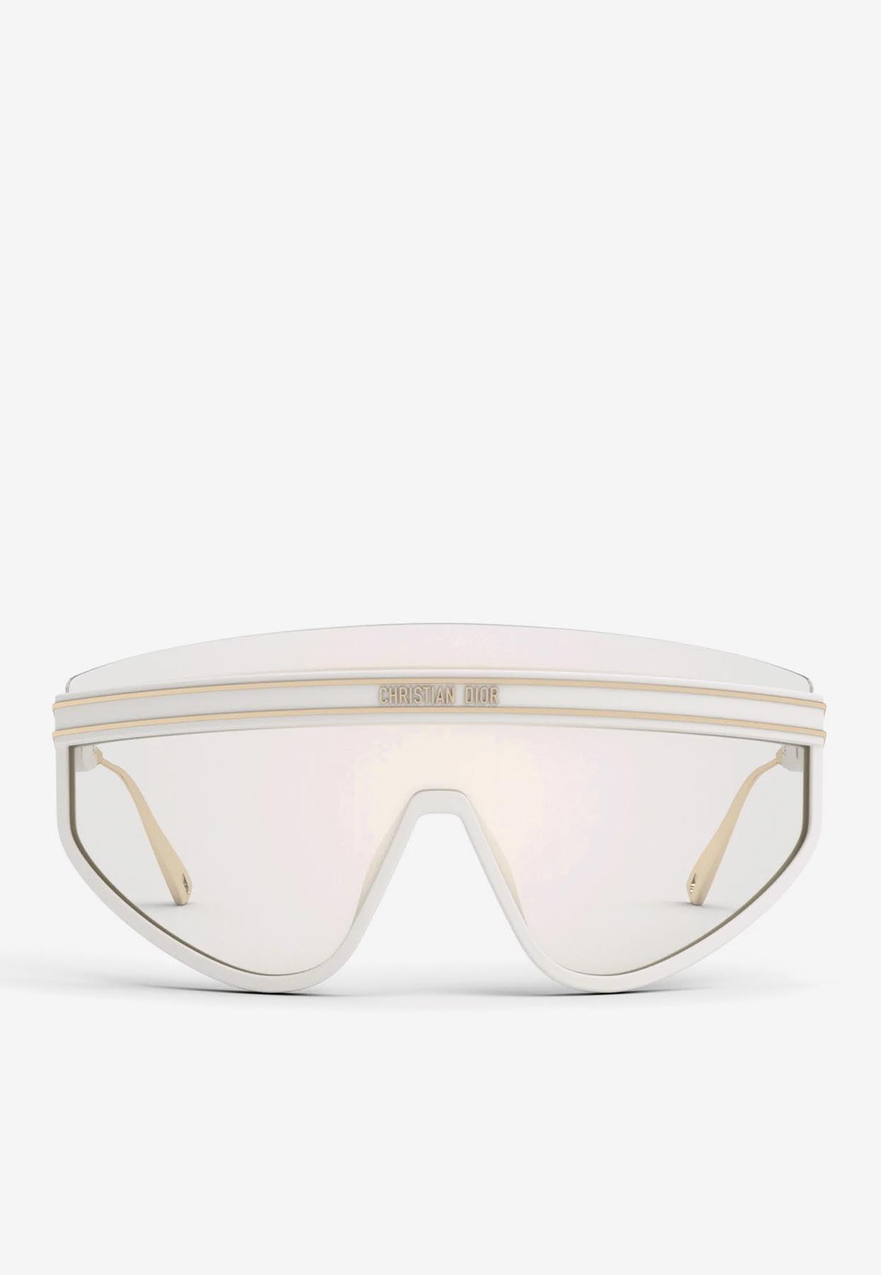 Dior - Diorclub M1u Monogram-Lens Flat-Top Sunglasses - Womens