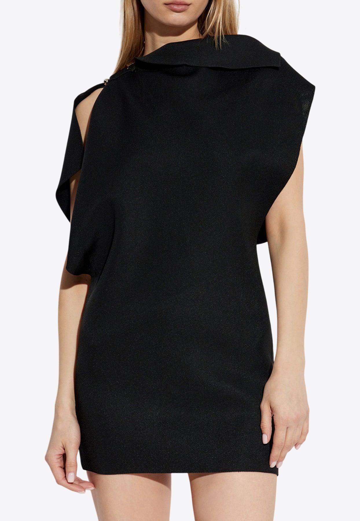 ワンピース JACQUEMUS La Mini Robe Trapeze' dress Black Jacquemus La Mini Robe Trapeze Mini Dress | Black | FARFETCH