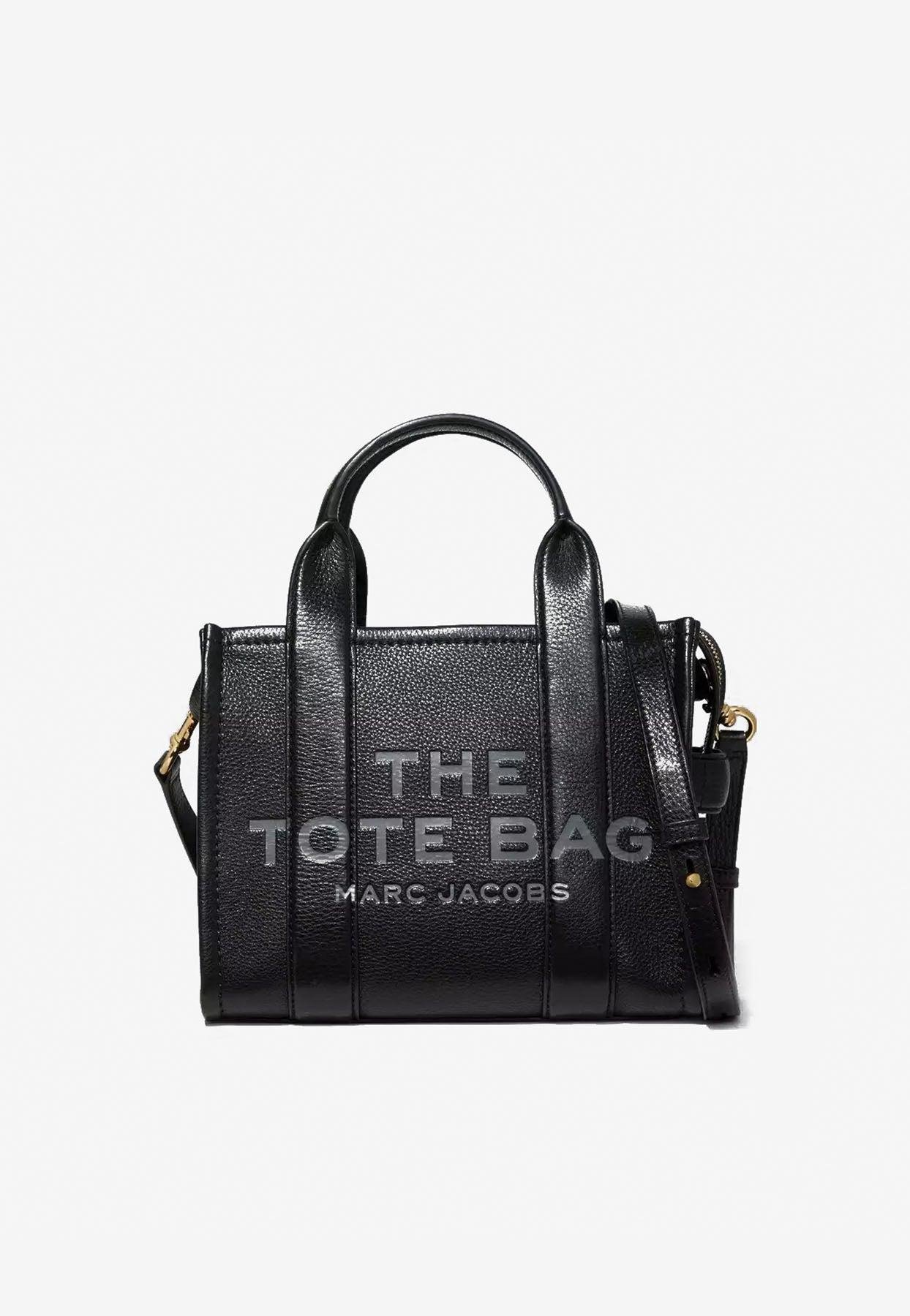 Marc Jacobs Mini Leather Tote Bag in Black | Lyst Canada