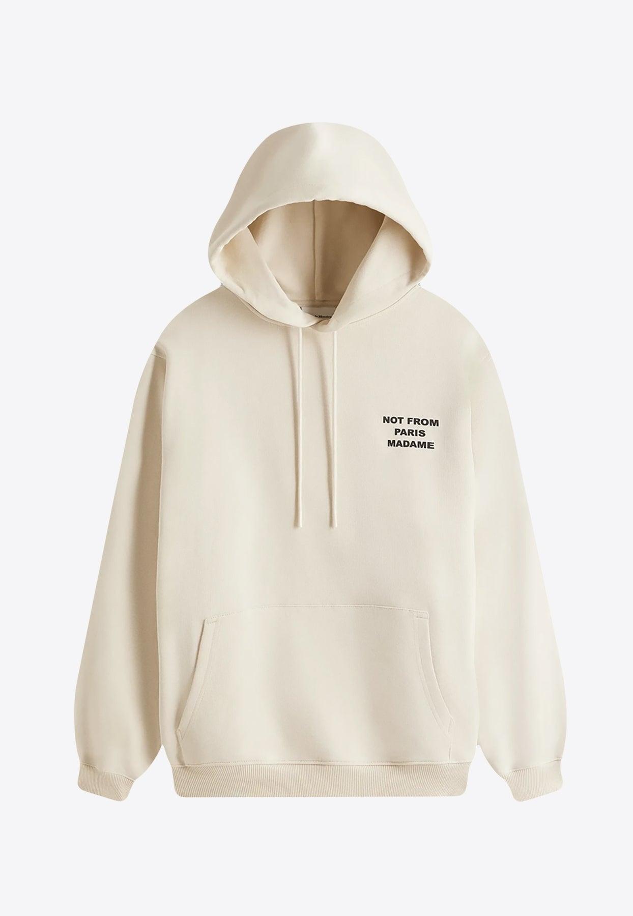 【DROLE DE MONSIEUR】 NFPM PRINTED HOODIE CREAM Drole de Monsieur Hoodies for Men | Online Sale up to 53