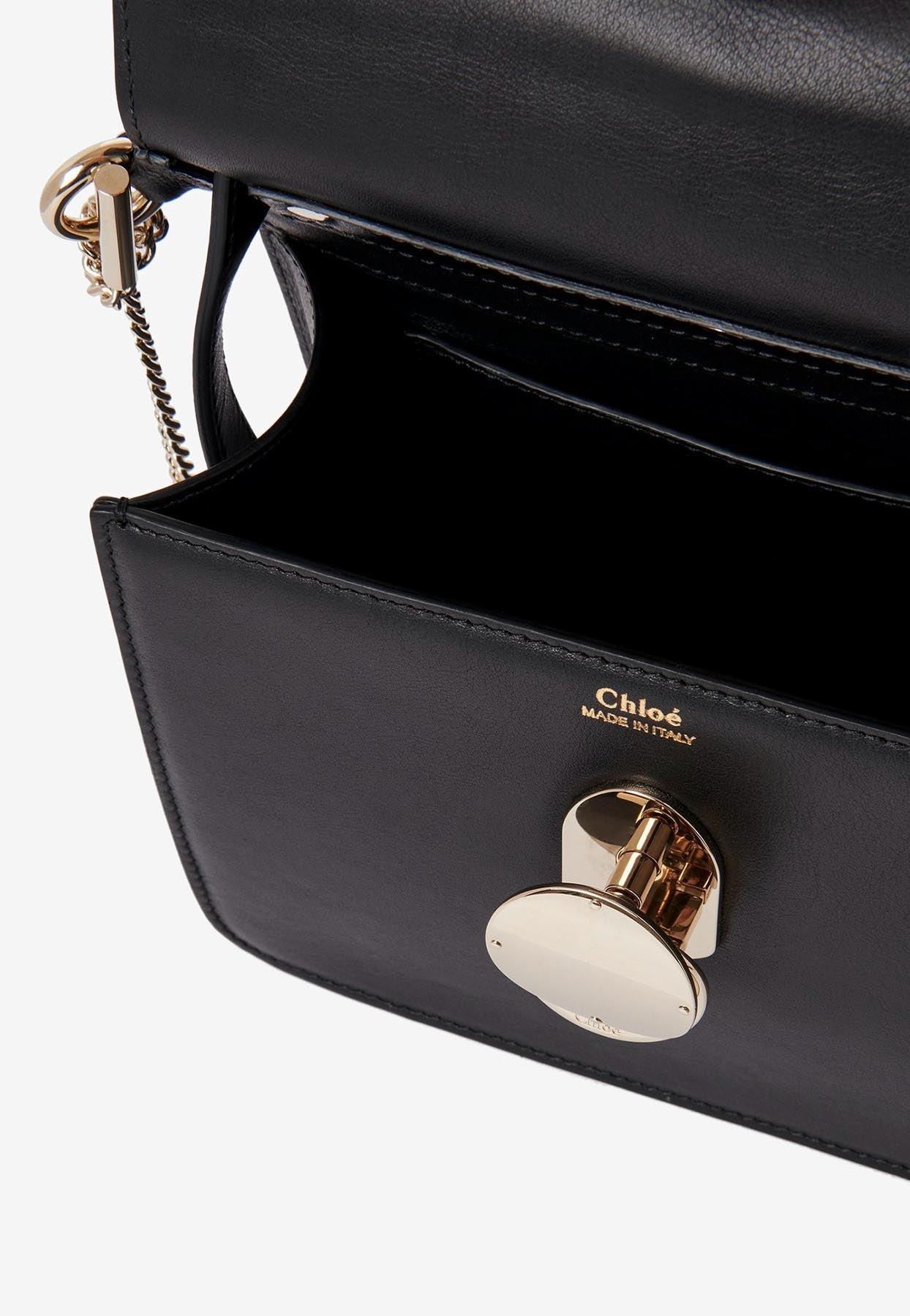 Chloé Small Penelope Top Handle Bag in Black