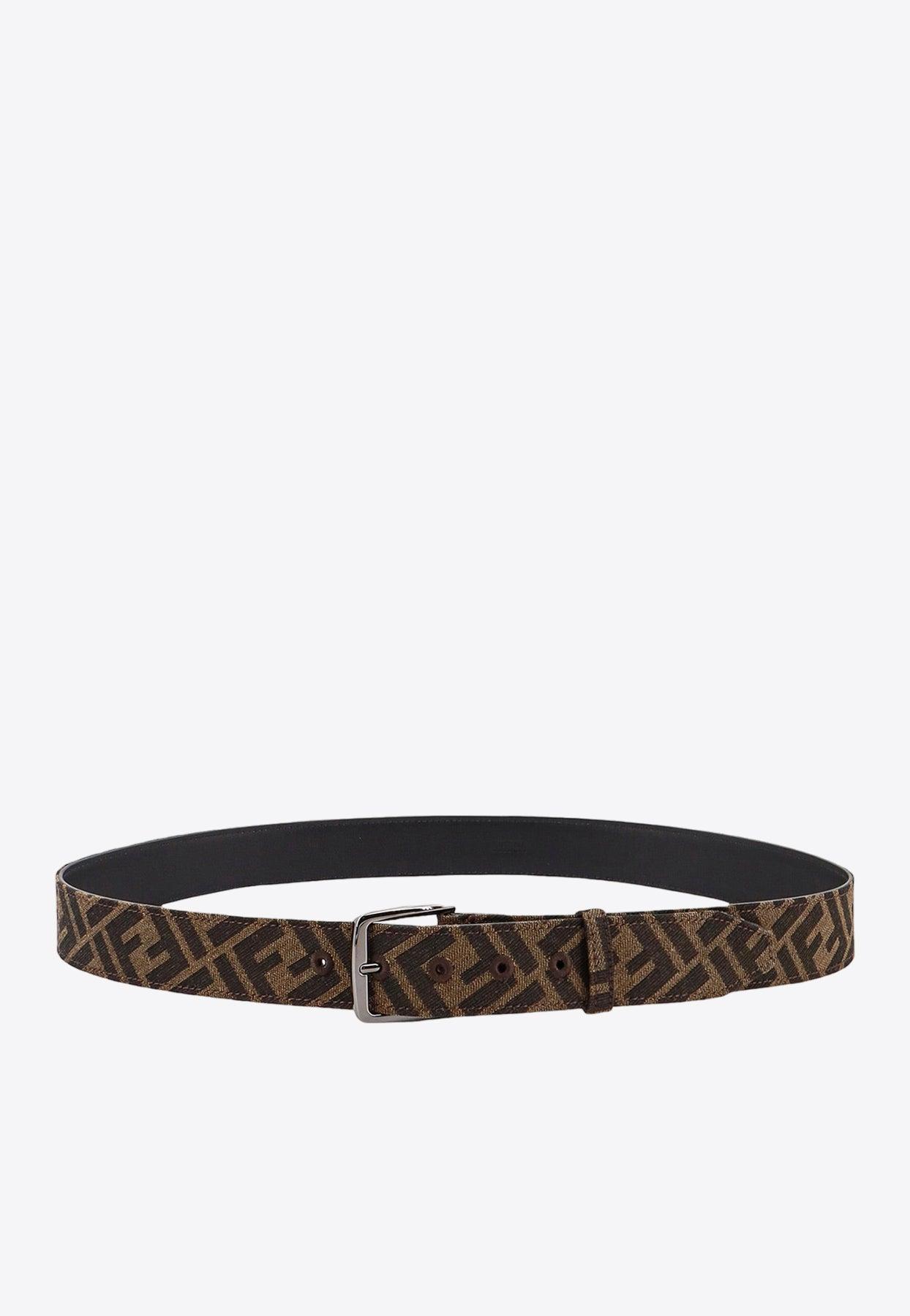 fendi white belt