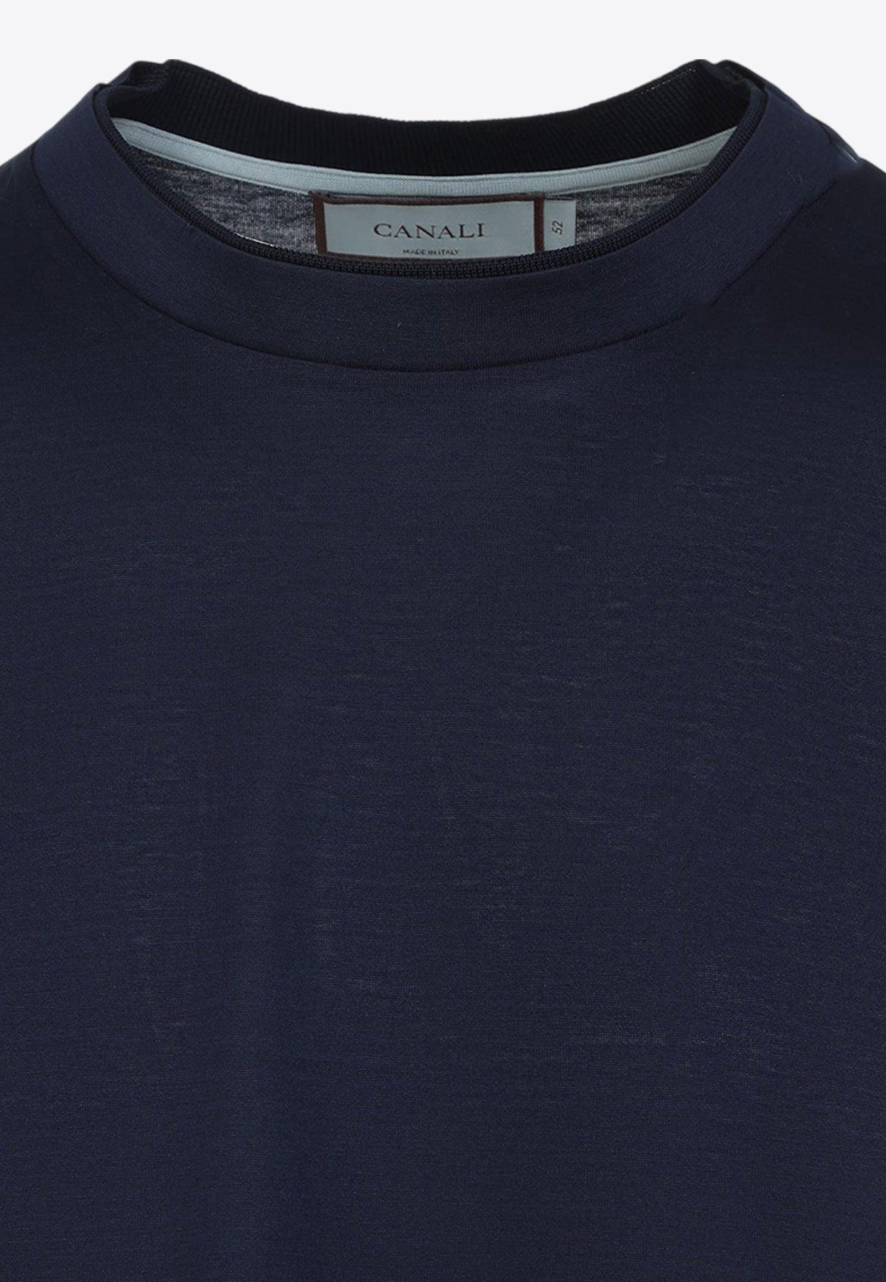 Tシャツ・カットソー CANALI FW25 Canali T-Shirt (T0356 MJ00002 300) 27621762_58205009_600.jpg