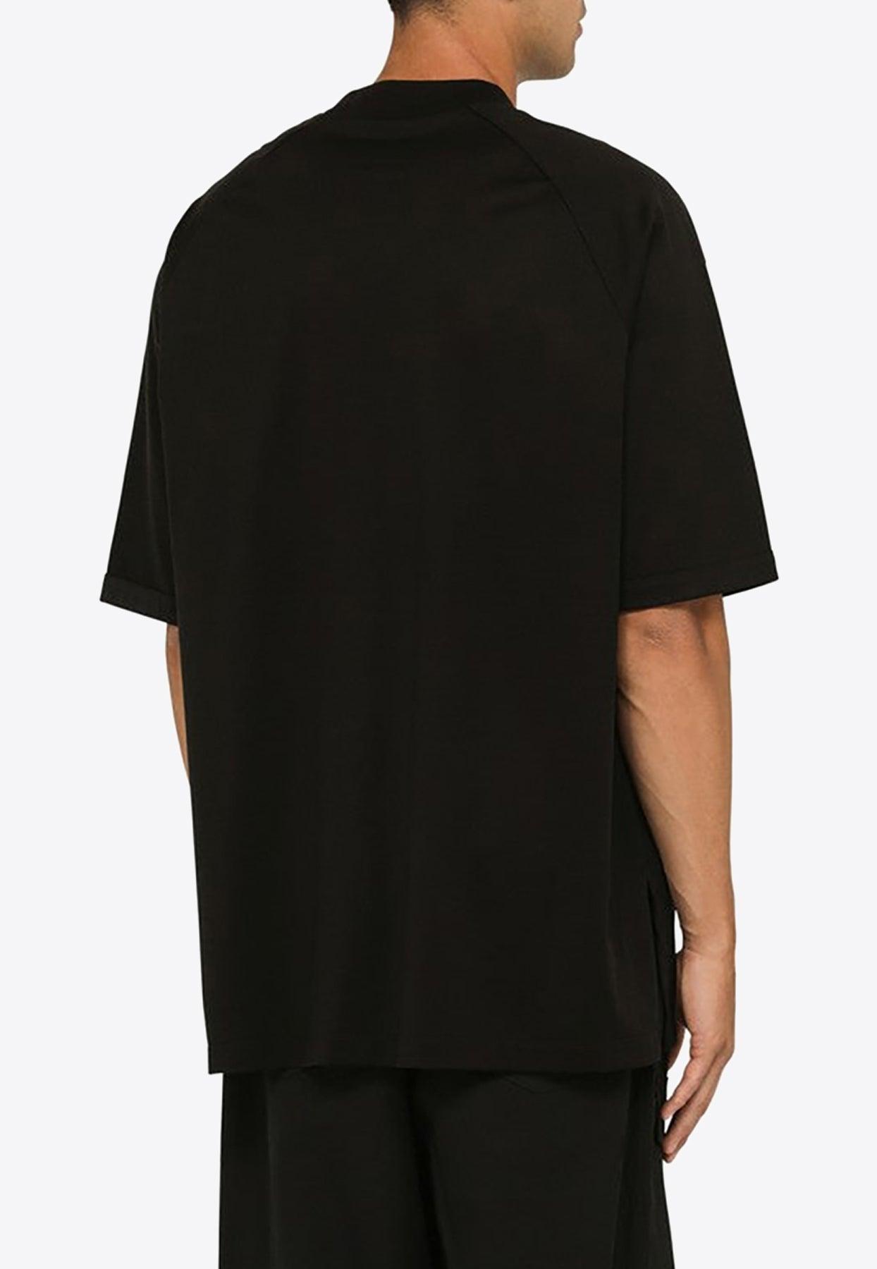 adidas X Y-3 3-stripes Short Sleeve Logo T-shirt in Black for Men | Lyst