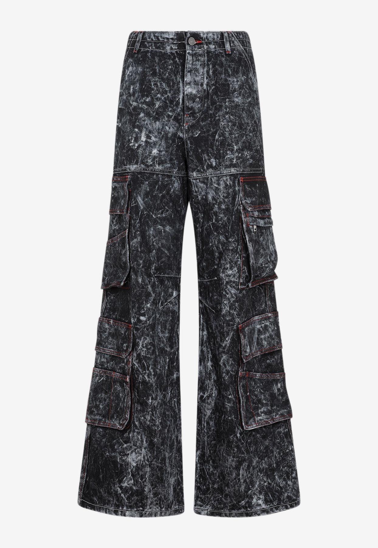 DIESEL Dsire Cargo Pants in Gray Lyst
