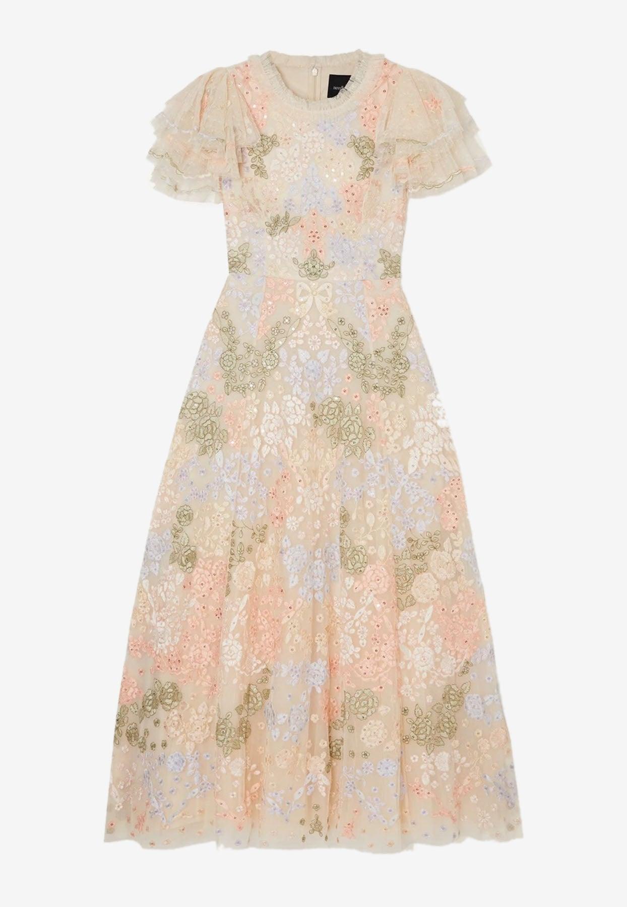 Thread Elin Blossom Ankle Tulle Gown 