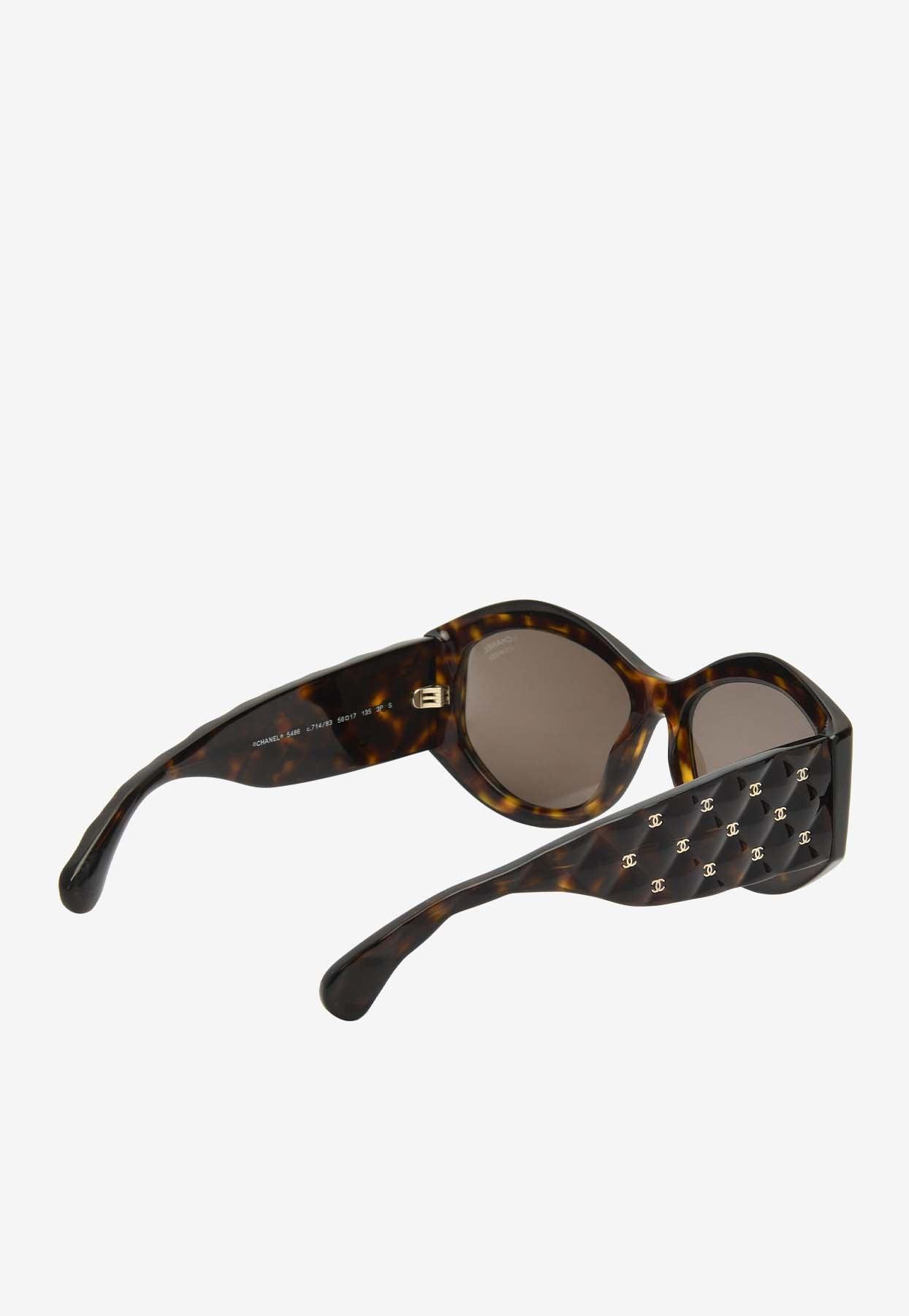 CHANEL 5486 Oval Sunglasses