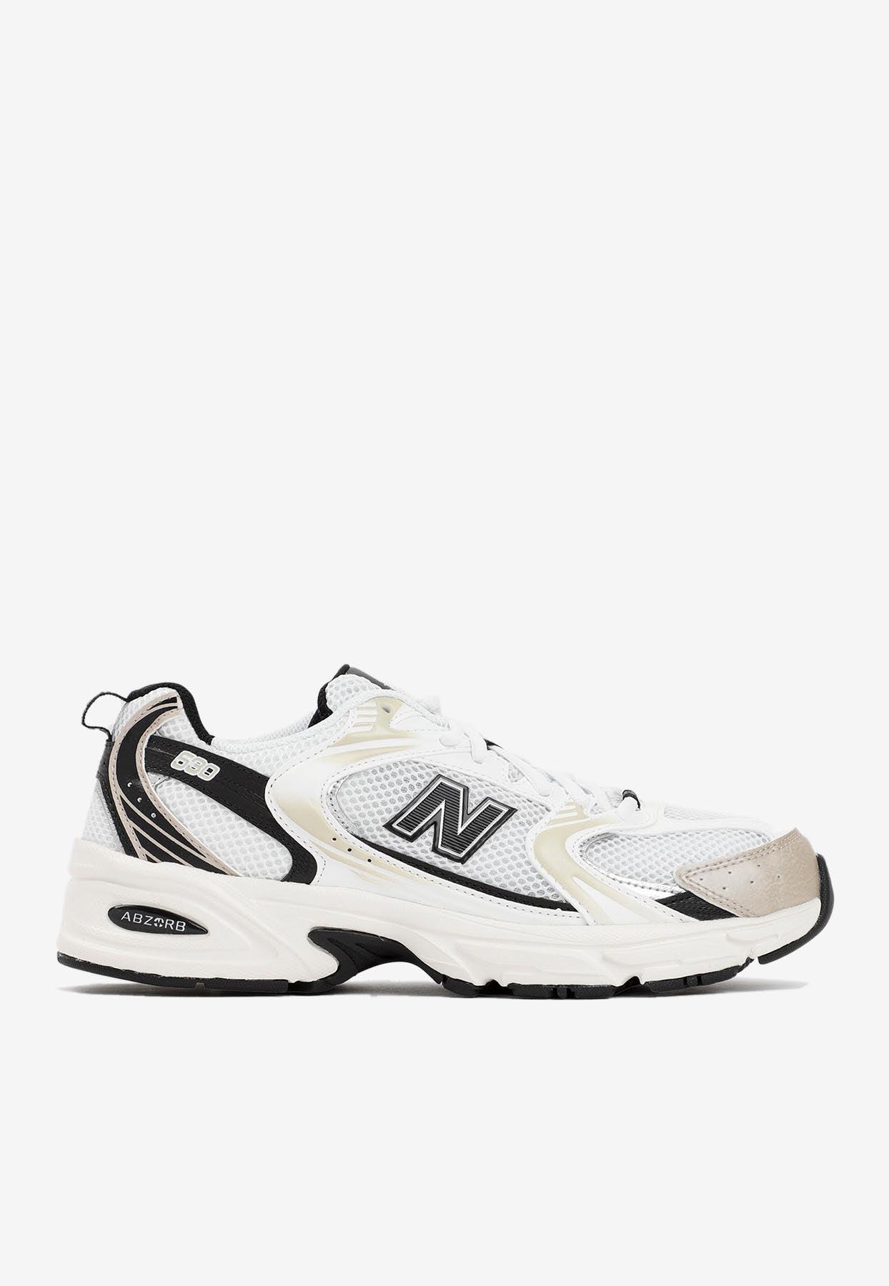 New Balance 530 Sneakers In White With Light Gold Metallic And Black for  Men | Lyst Canada