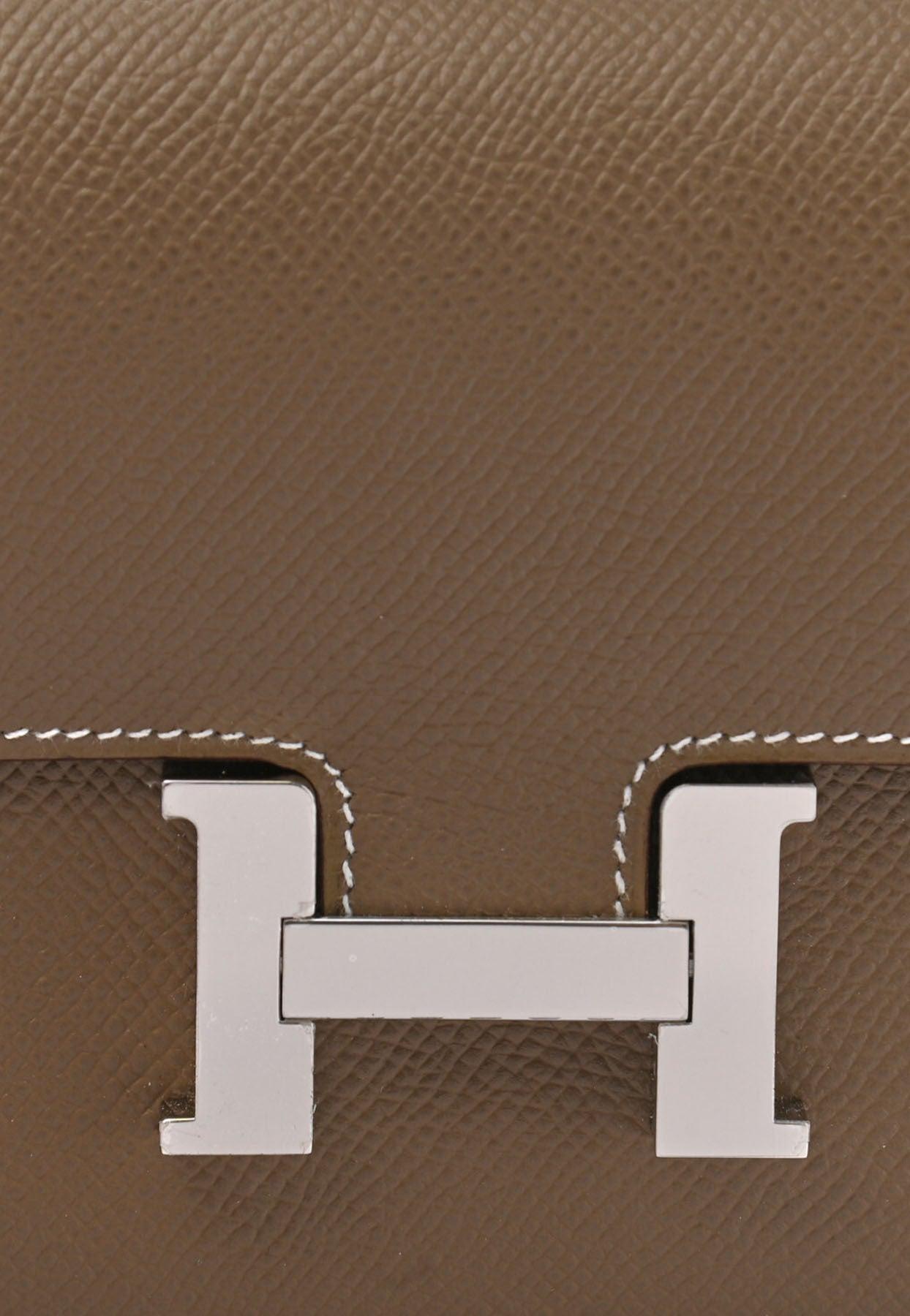 Hermes Epsom Clic 16 Wallet Etoupe Palladium Hardware – Coco