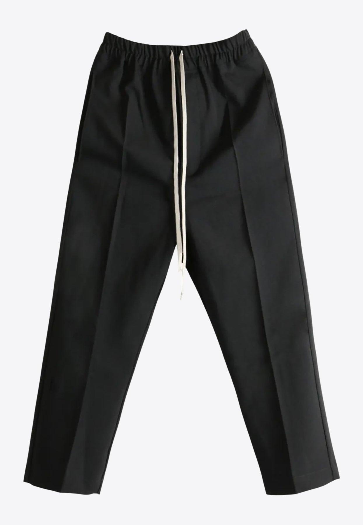 Rick Owens \"DRAWSTRING CROPPED\"キュプラ RICK OWENS | CROPPED TRACK PANTS