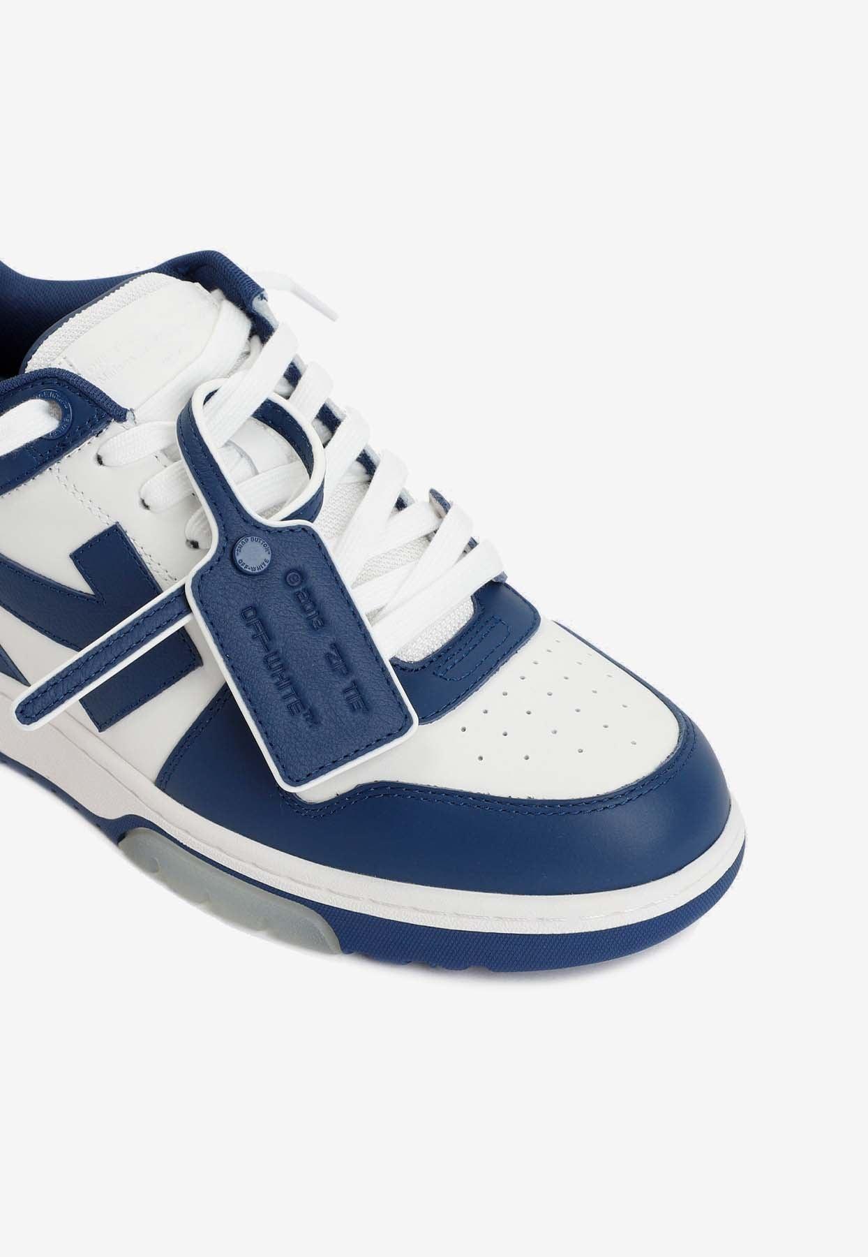 Off white blue shoes sale