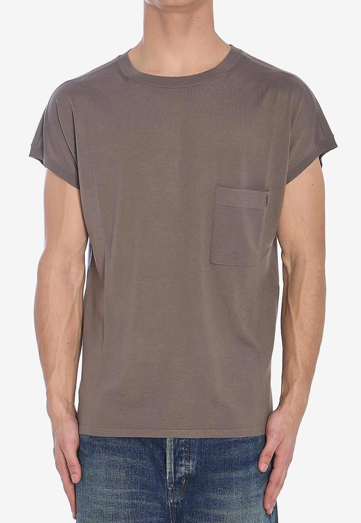 Men's Saint Laurent Short sleeve t-shirts | Lyst